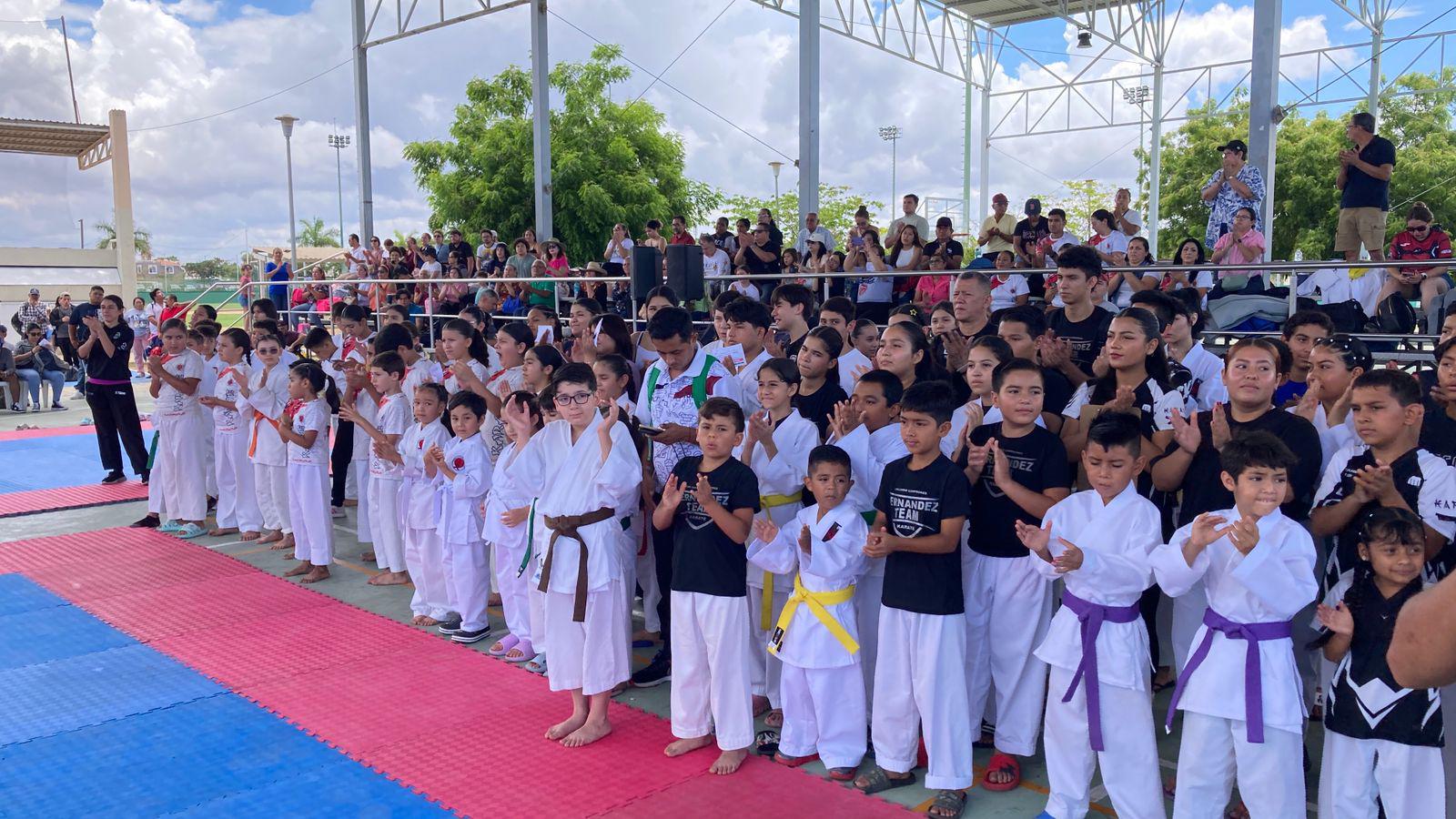 $!Celebran apertura de Copa Anual Regional de Karate Noroeste