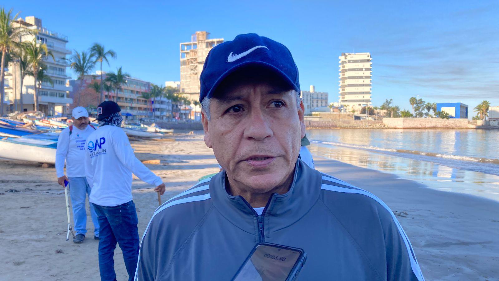 $!Realizan nueva recolecta de microplásticos en jornada de saneamiento en Playa Norte