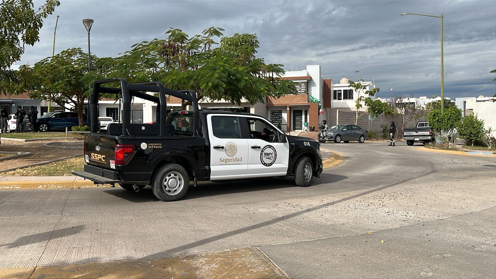 $!Desde la madrugada se mantiene operativo cerca de la entrada del fraccionamiento Montserrat, en Culiacán