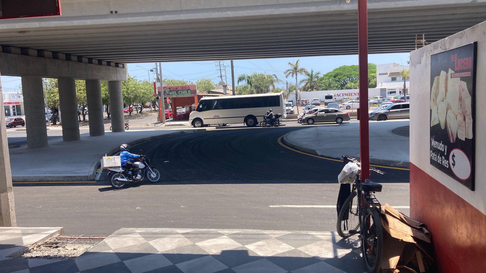 $!Abren carril inferior de sur a norte en el nuevo puente del Libramiento Colosio, en Mazatlán