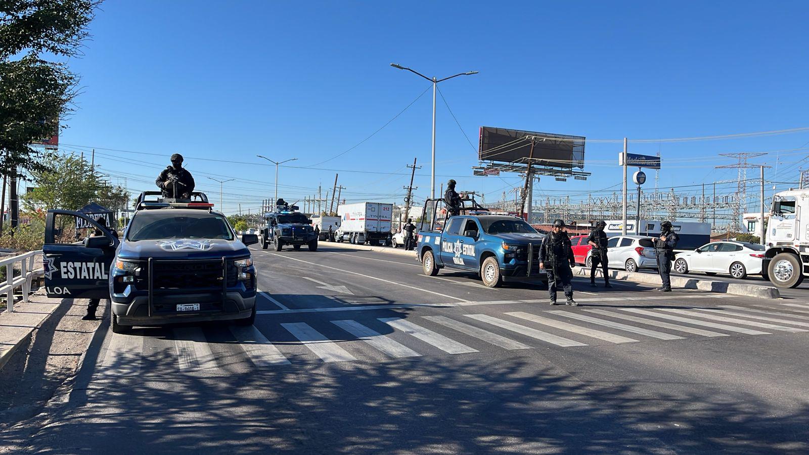 $!Atacan a balazos a personal de la Fiscalía de Sinaloa al sur de Culiacán