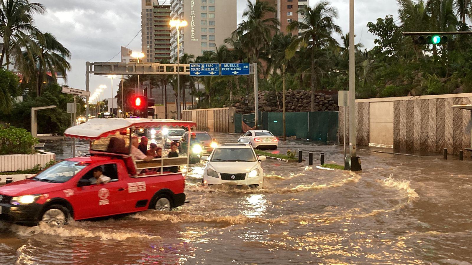 $!La Zona Dorada, tras el paso de la tormenta “Norma”.