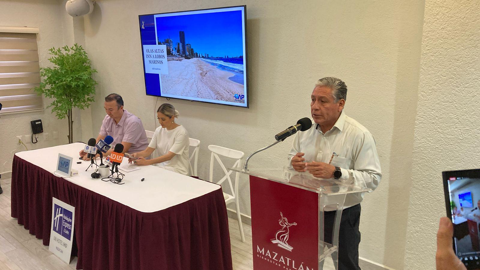 $!Va Gobierno de Mazatlán por la certificación de dos playas del Malecón, equivalente a 1.3 kilómetros