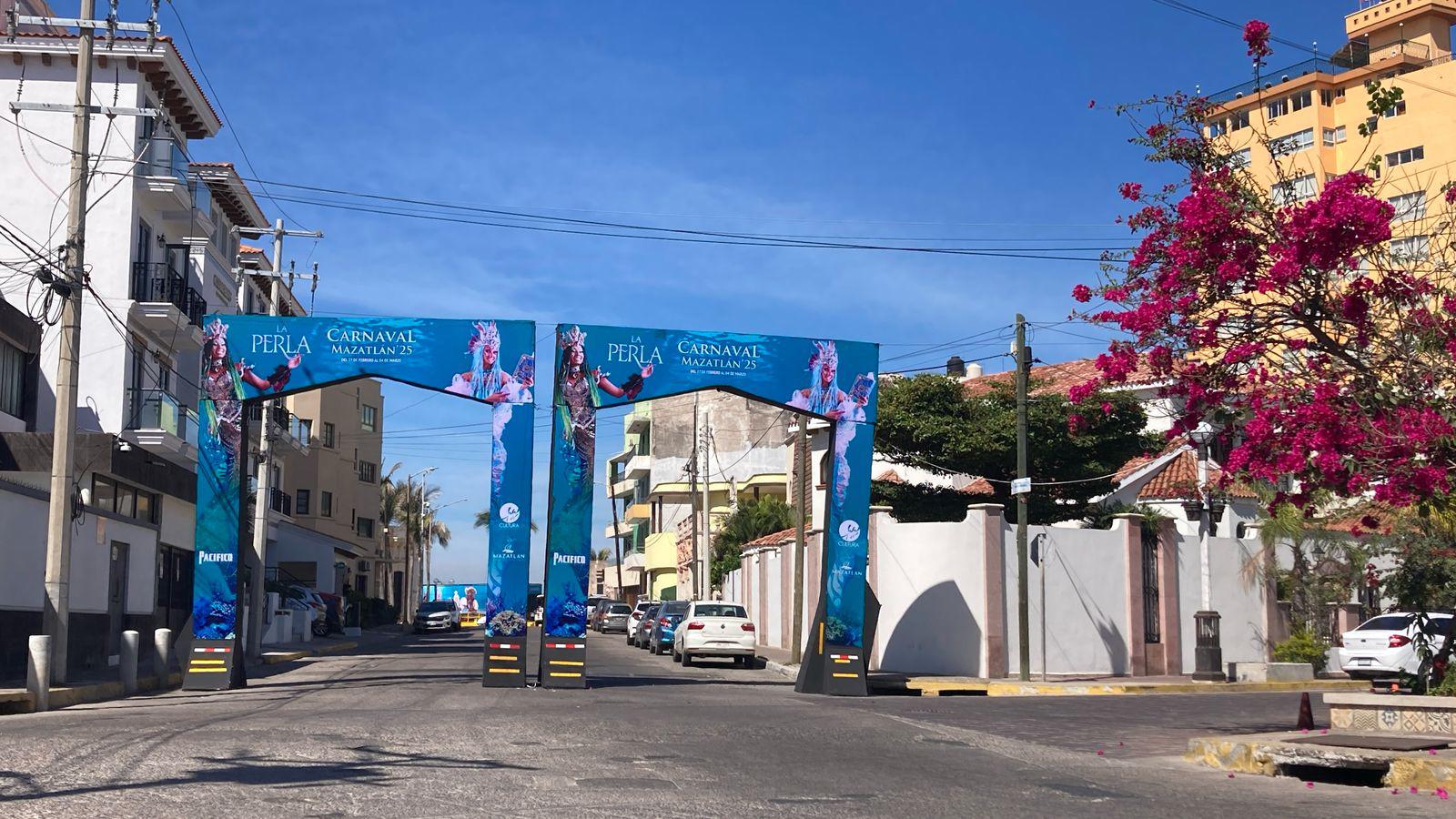 $!Mazatlán comienza a tomar forma de cara al Carnaval 2025