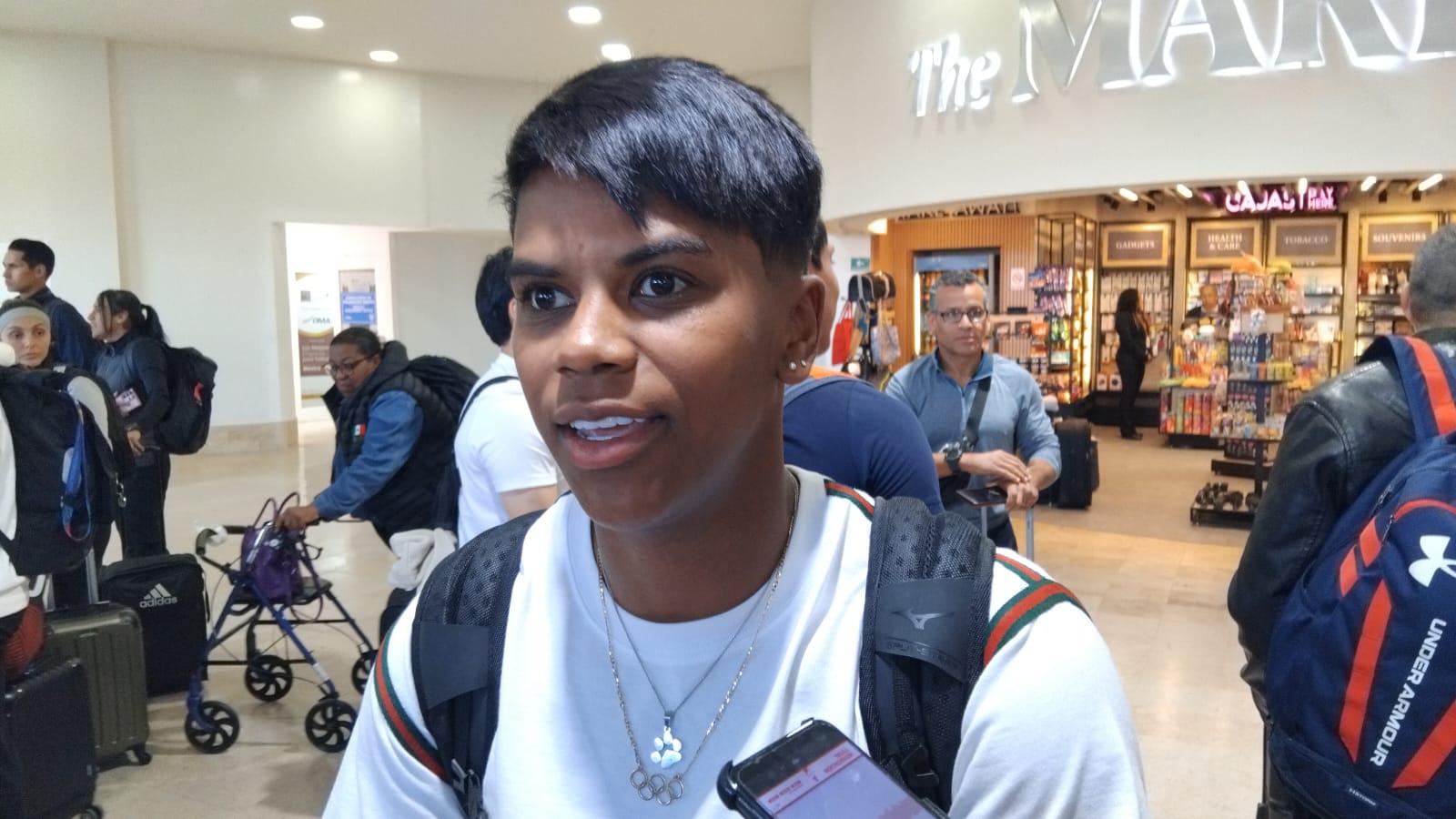 $!Ya empezamos a entrenar para Los Ángeles 2028: Prisca Awiti a su llegada a Mazatlán
