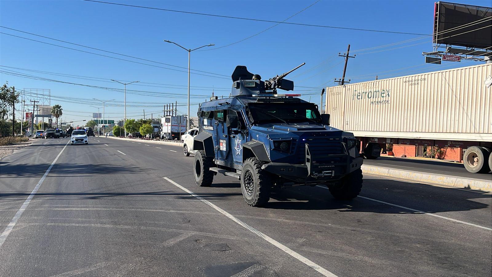 $!Atacan a balazos a personal de la Fiscalía de Sinaloa al sur de Culiacán