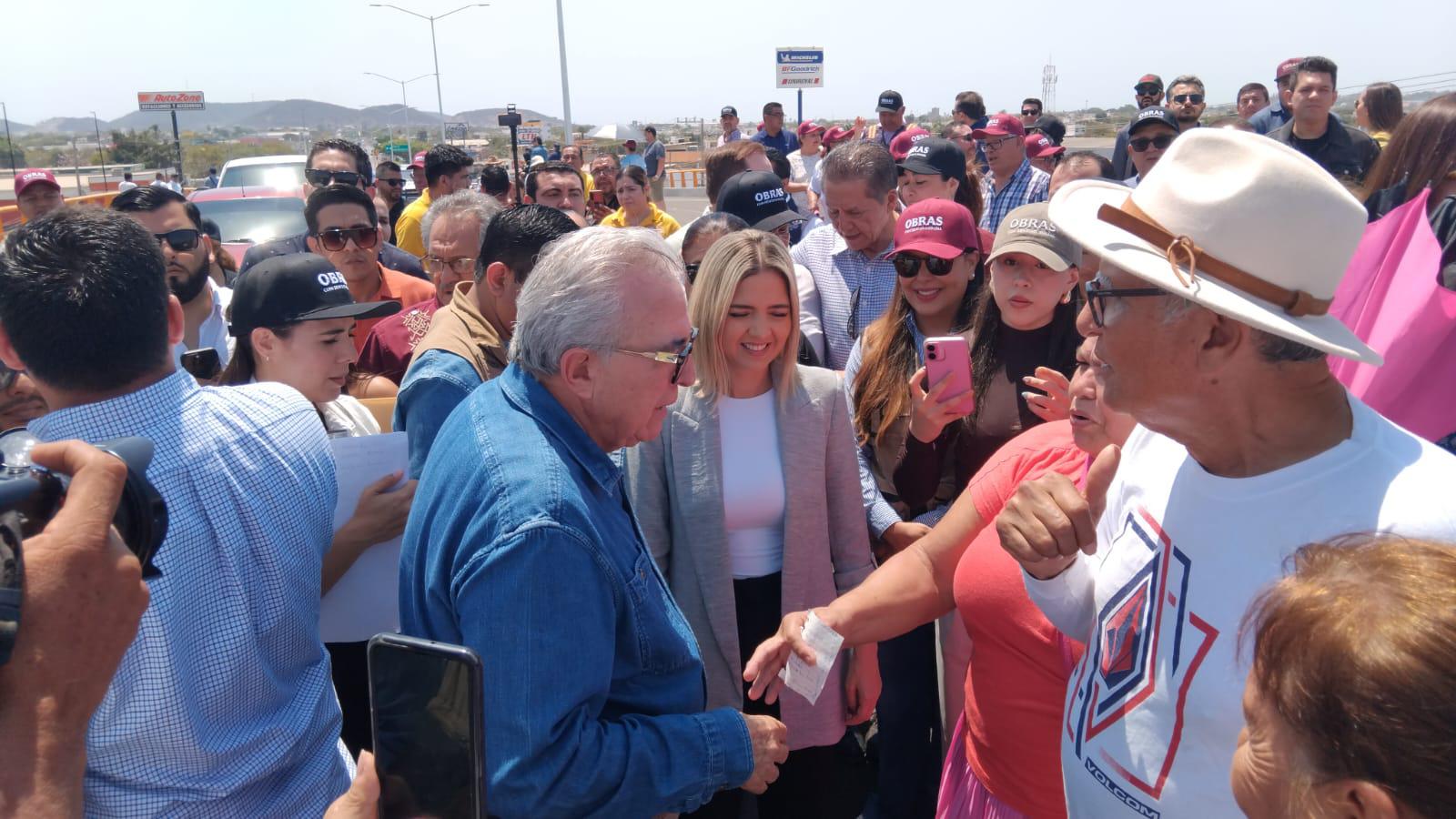 $!Gobernador da apertura parcial al Paso Superior de Libramiento Colosio