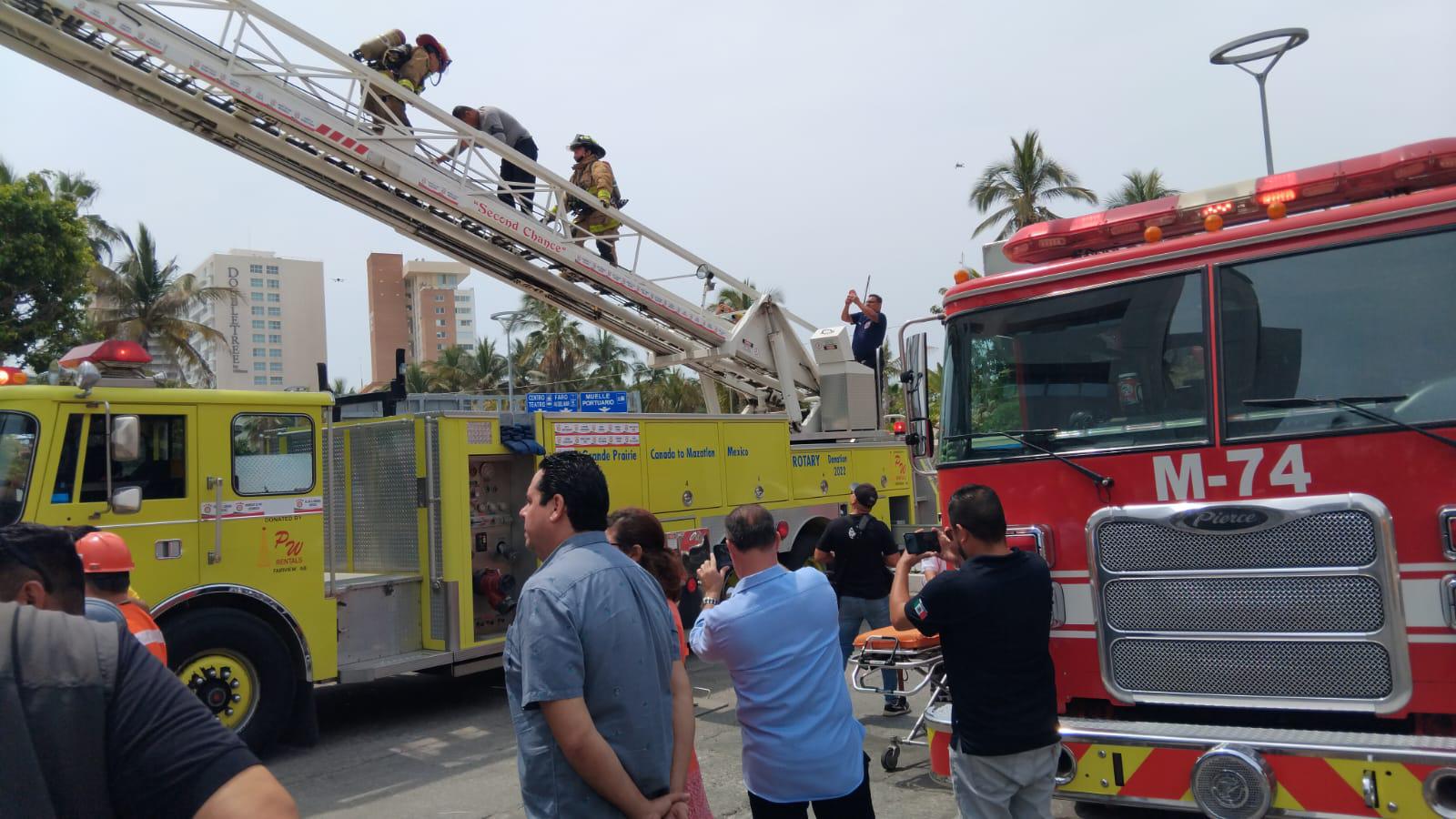$!Promueven en Mazatlán la cultura de la prevención con 27 simulacros simultáneos