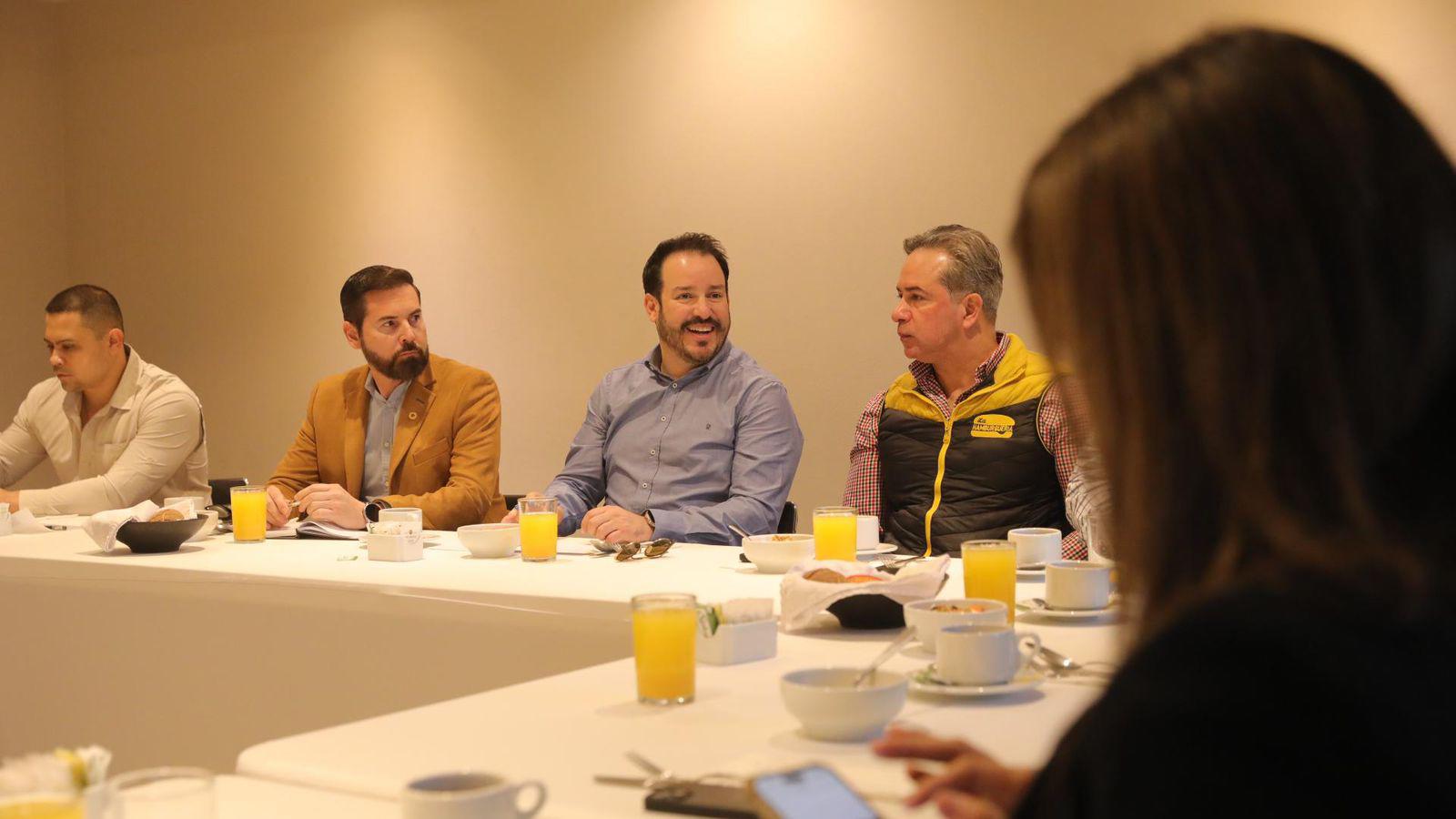 $!Secretaría de Economía se reúne con la Intercamaral de Mazatlán por la reactivación económica