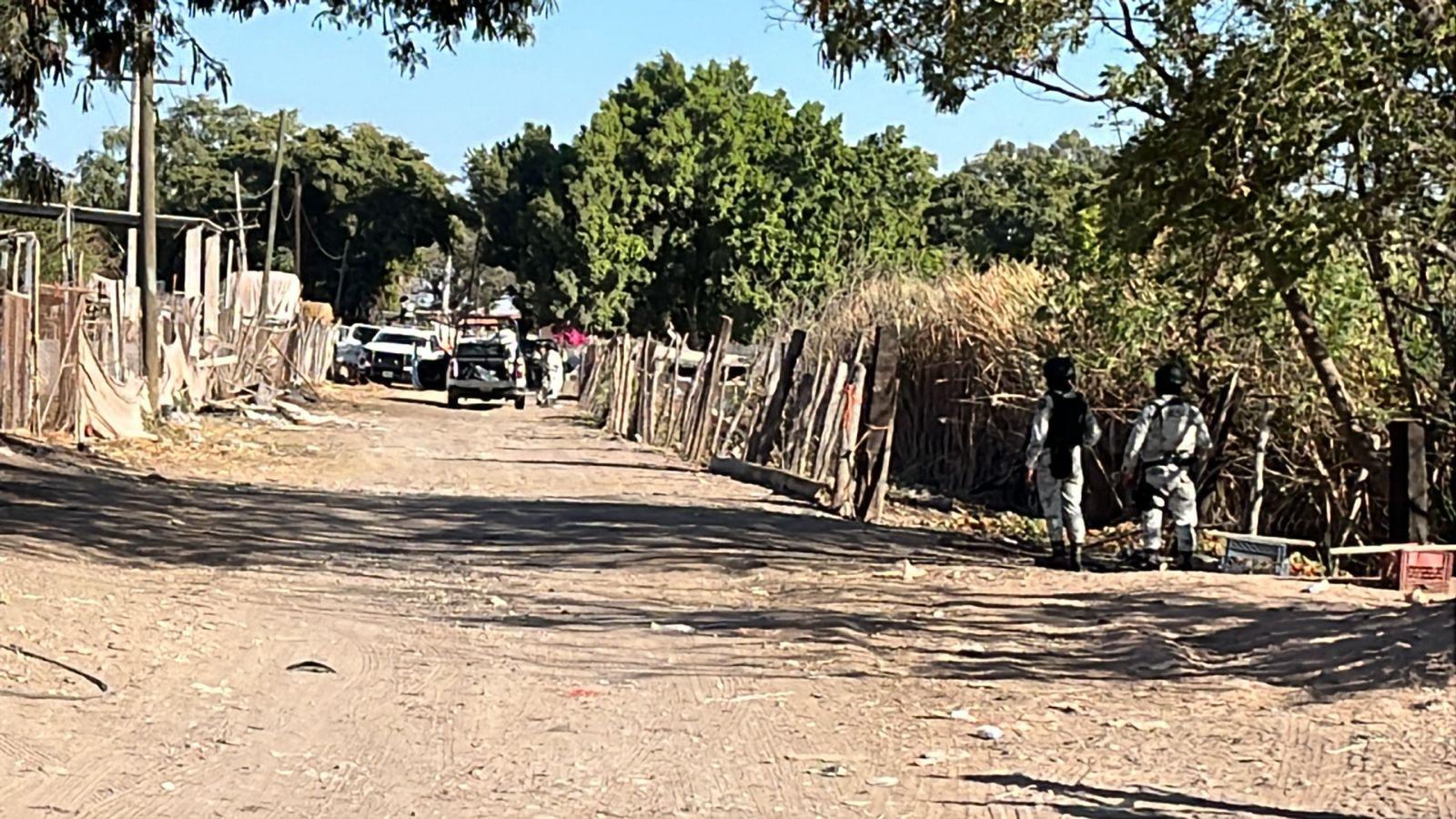 $!Se registra enfrentamiento armado en el Ejido Canán, al sur de Culiacán