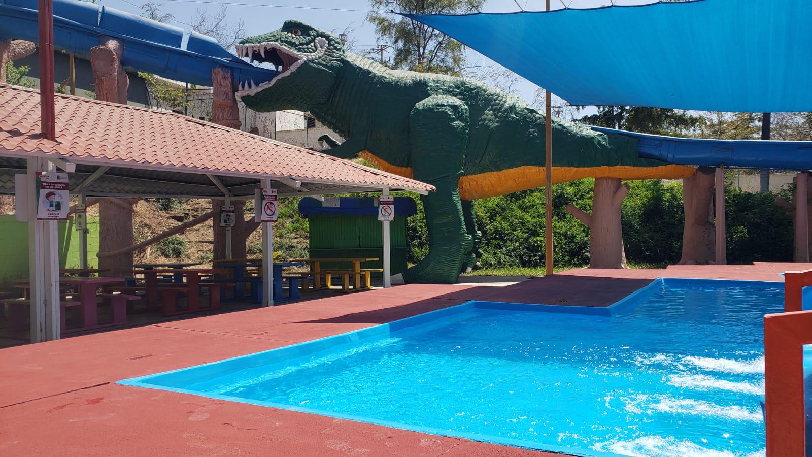 $!Reabren dinotobogán del Parque Culiacán 87: ahora podrá rentarse para eventos especiales