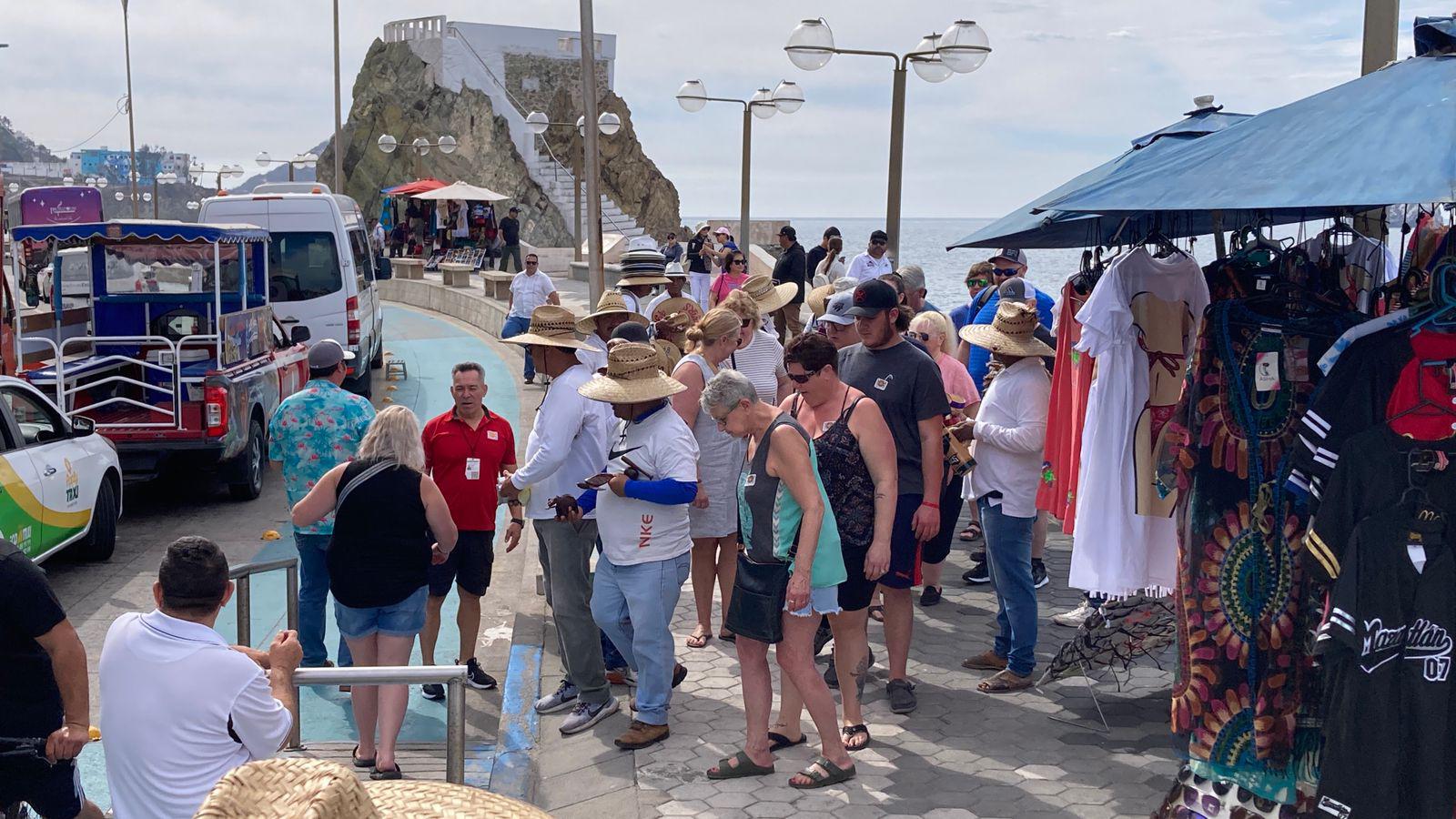 $!Trae crucero Discovery Princess importante derrama económica a Mazatlán