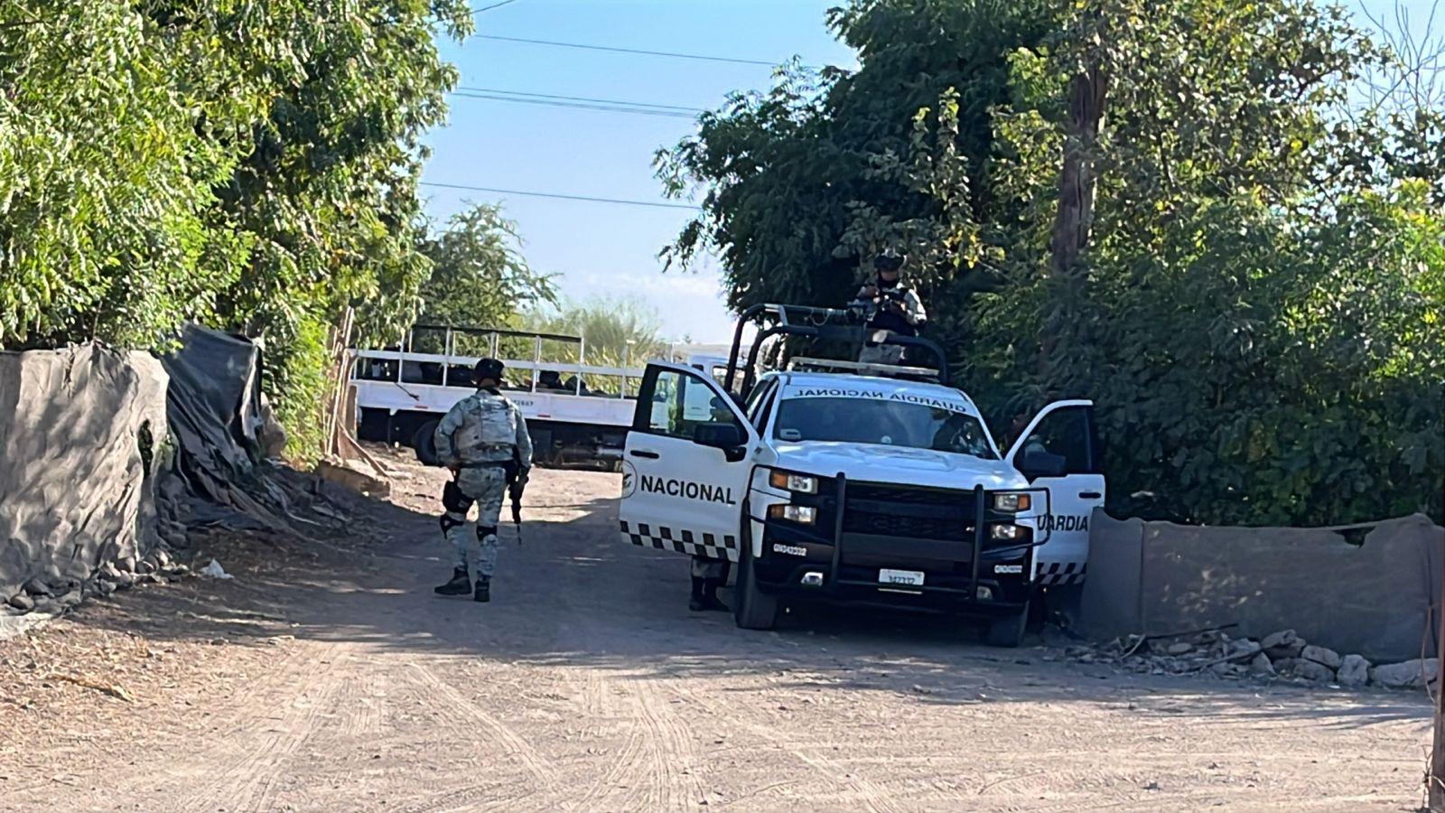 $!Se registra enfrentamiento armado en el Ejido Canán, al sur de Culiacán
