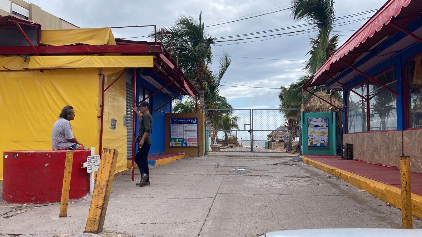 $!Bajo el agua, parte de la Zona Dorada en Mazatlán