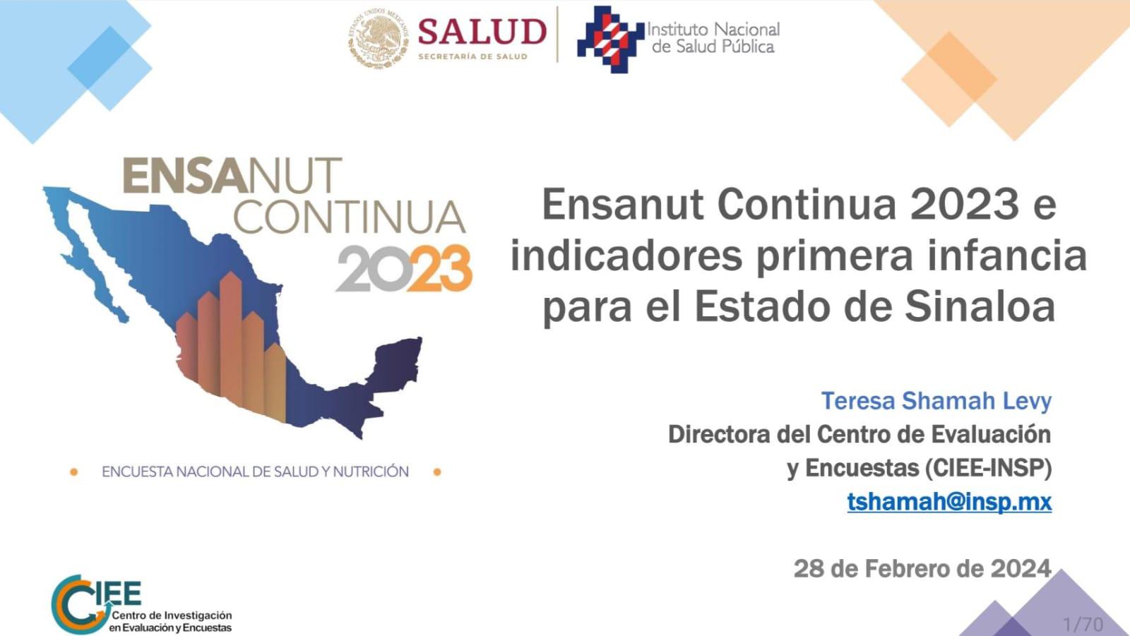 $!Niñez en Sinaloa: entre la obesidad y la anemia, revela Encuesta Nacional de Salud y Nutrición