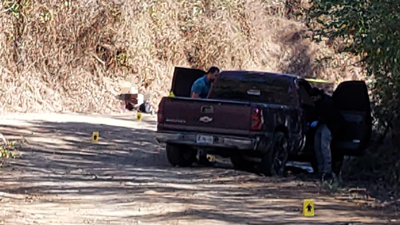 $!Asesinan a un hombre en camino de terracería al norte de Mazatlán