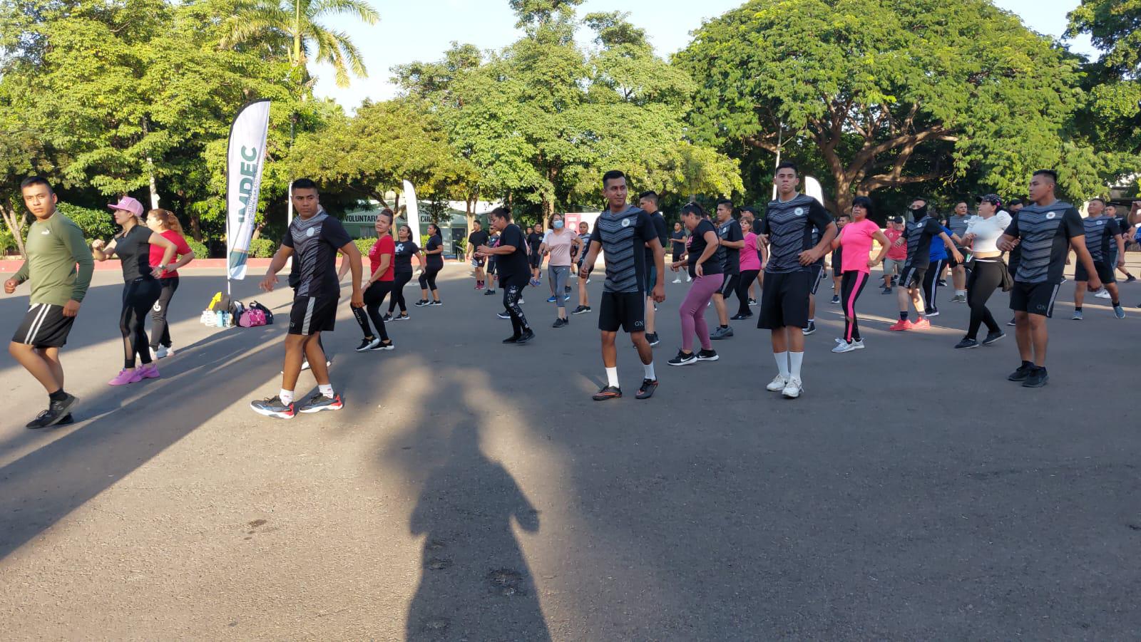 $!Realiza Imdec activación física en la Novena Zona Militar