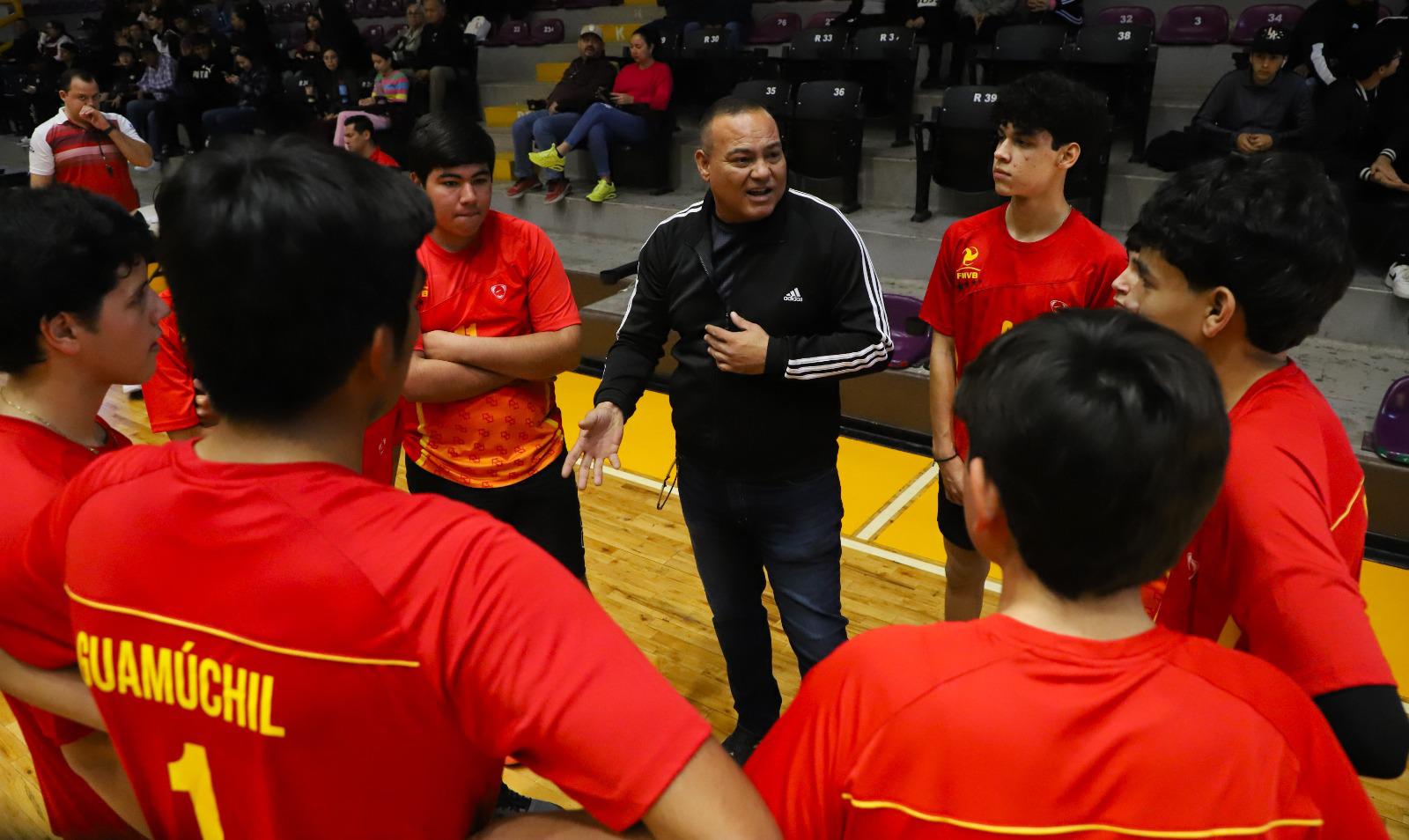$!Rescata Angostura un pase para el Estatal en voleibol de sala