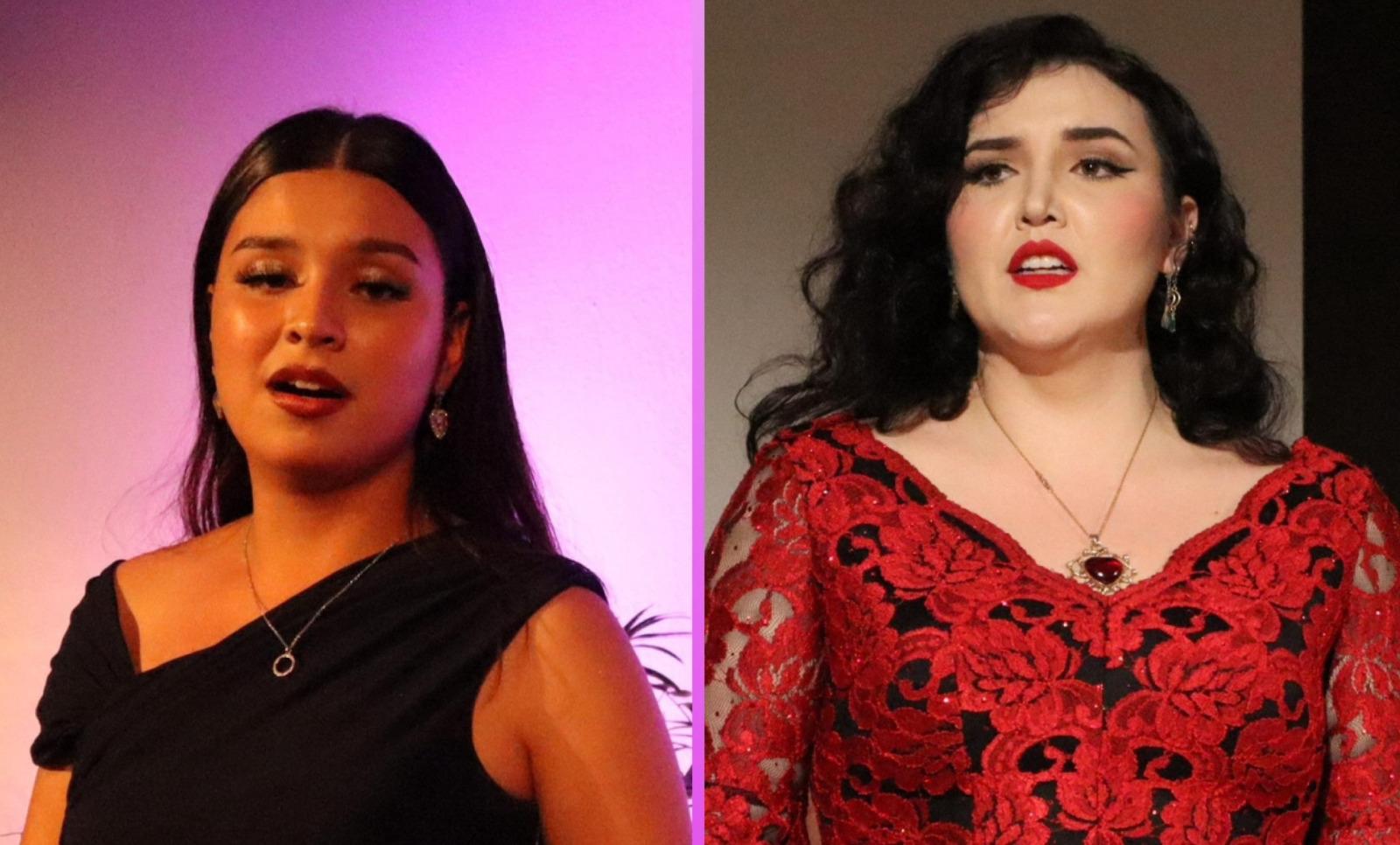 $!Vanessa Alejandra Gama, soprano, y la mezzosoprano Rosa María Ferreiro.
