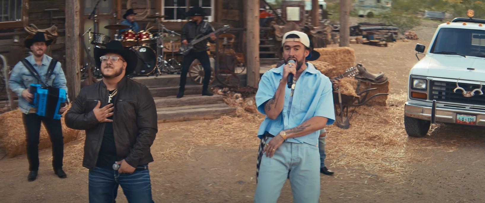 $!Estrenan Bad Bunny y Grupo Frontera el tema ‘un x100to’