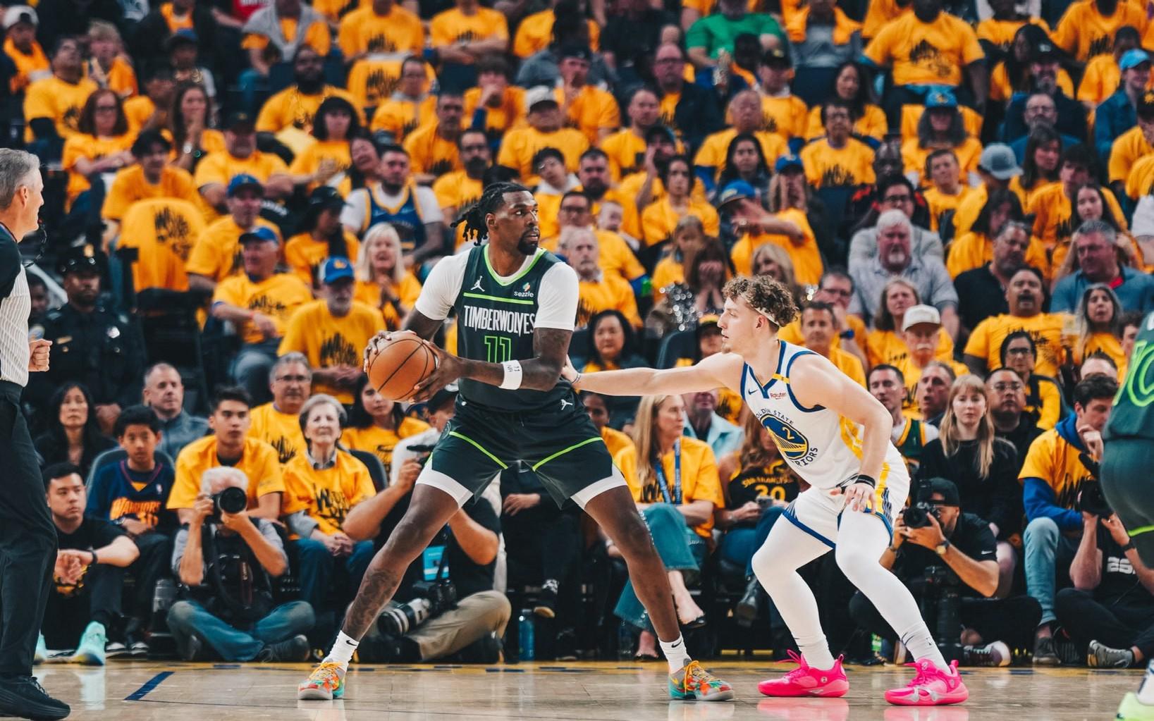 $!Los Wolves escapan a última hora de la trampa de los Warriors