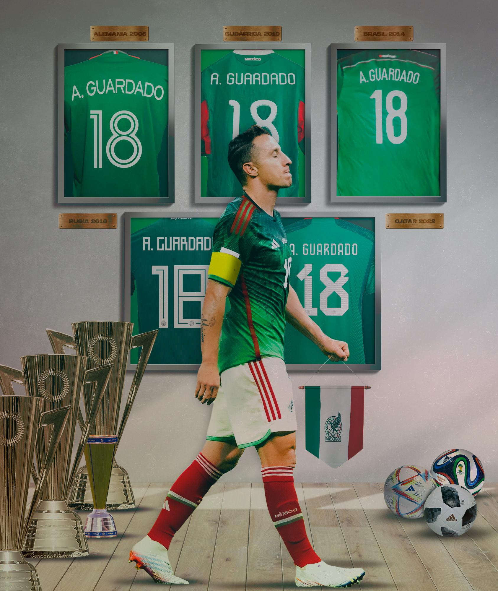 $!Andrés Guardado hace oficial su retiro de la Selección Mexicana tras 16 años