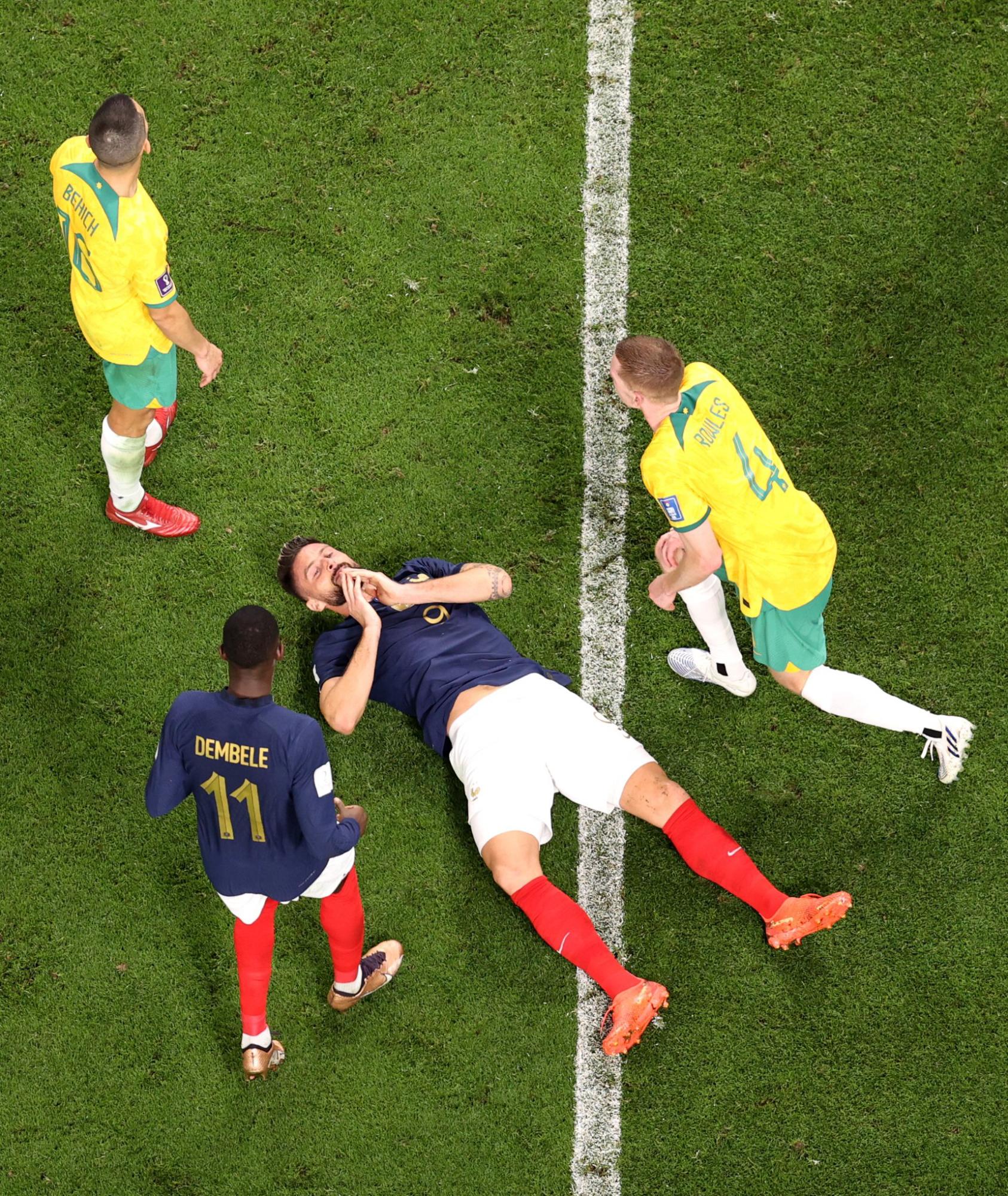 $!Francia muestra sus credenciales de campeón ante Australia en Qatar 2022