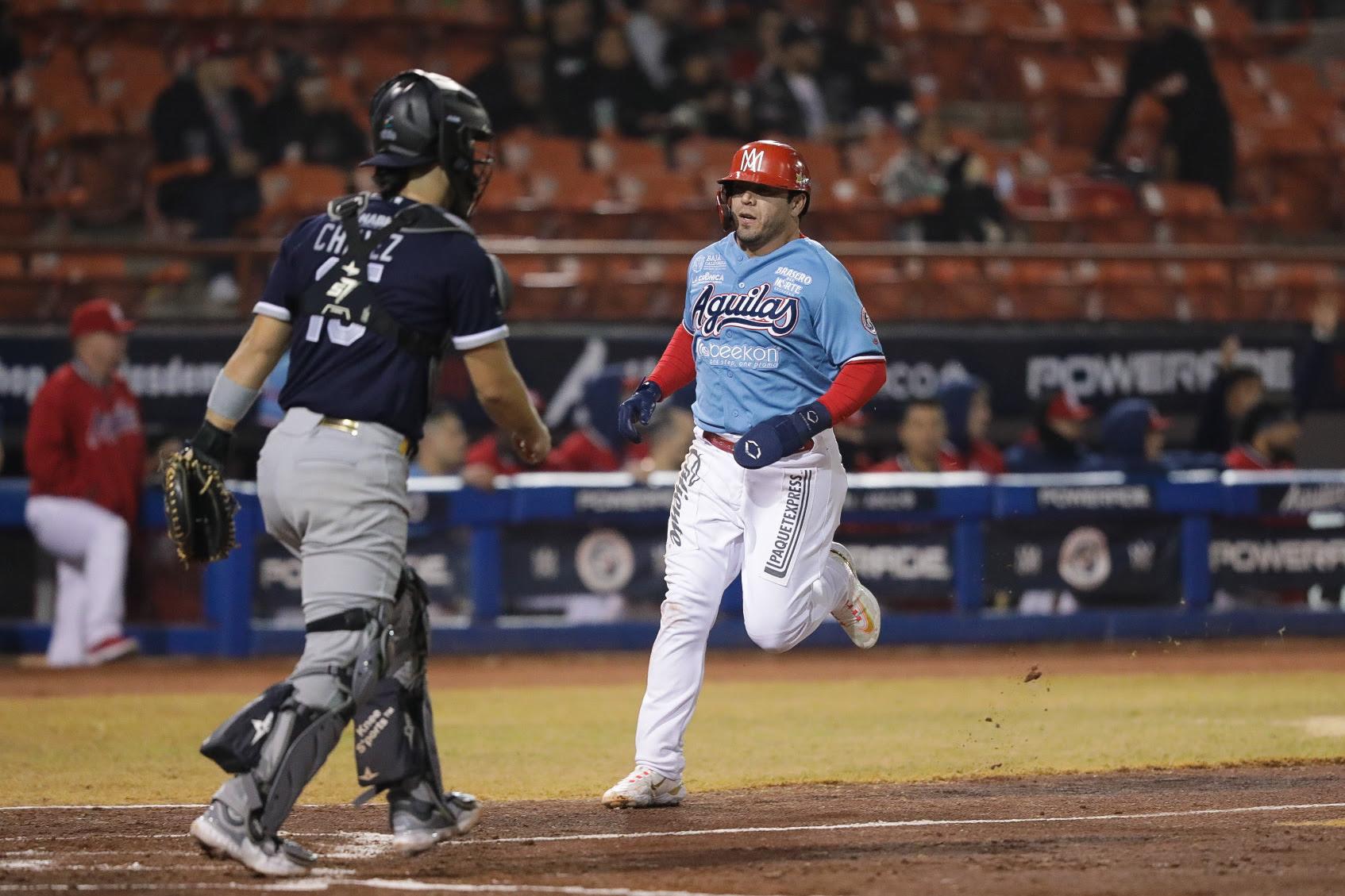 $!Águilas se adelantan a Charros con joya de David Reyes