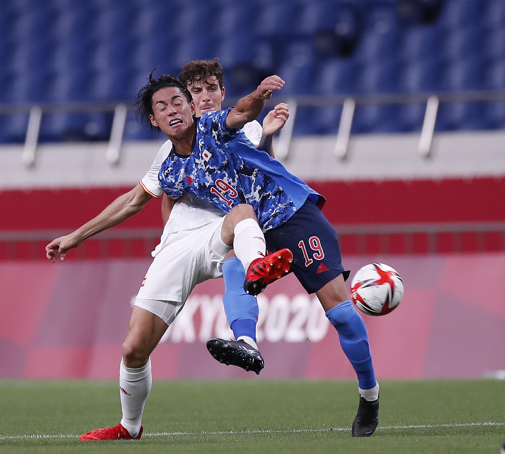 $!Japón cae ante España y disputará el bronce ante México en el balompié olímpico