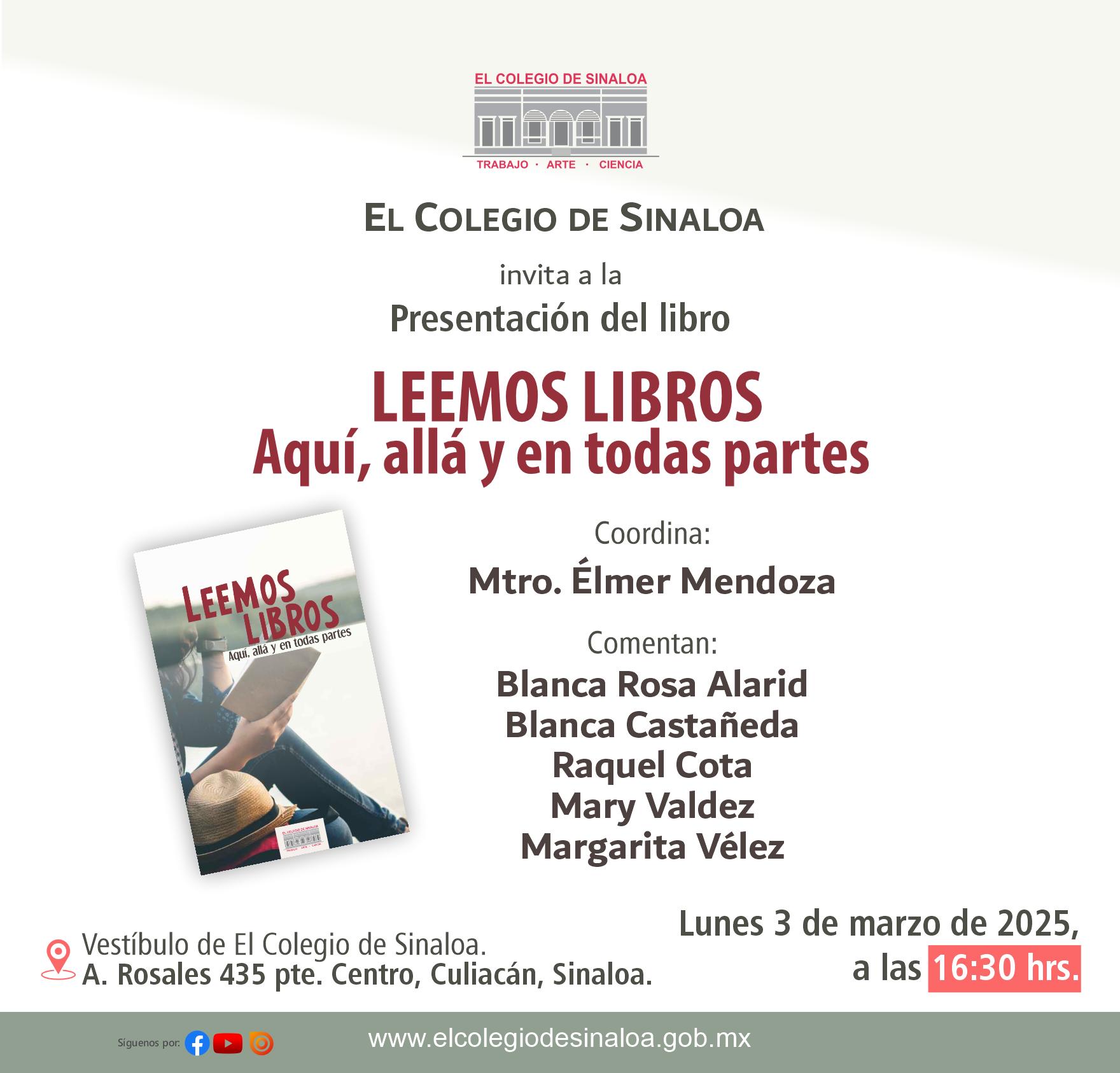 $!En Culiacán se hará una nueva presentación el lunes 3 de marzo.