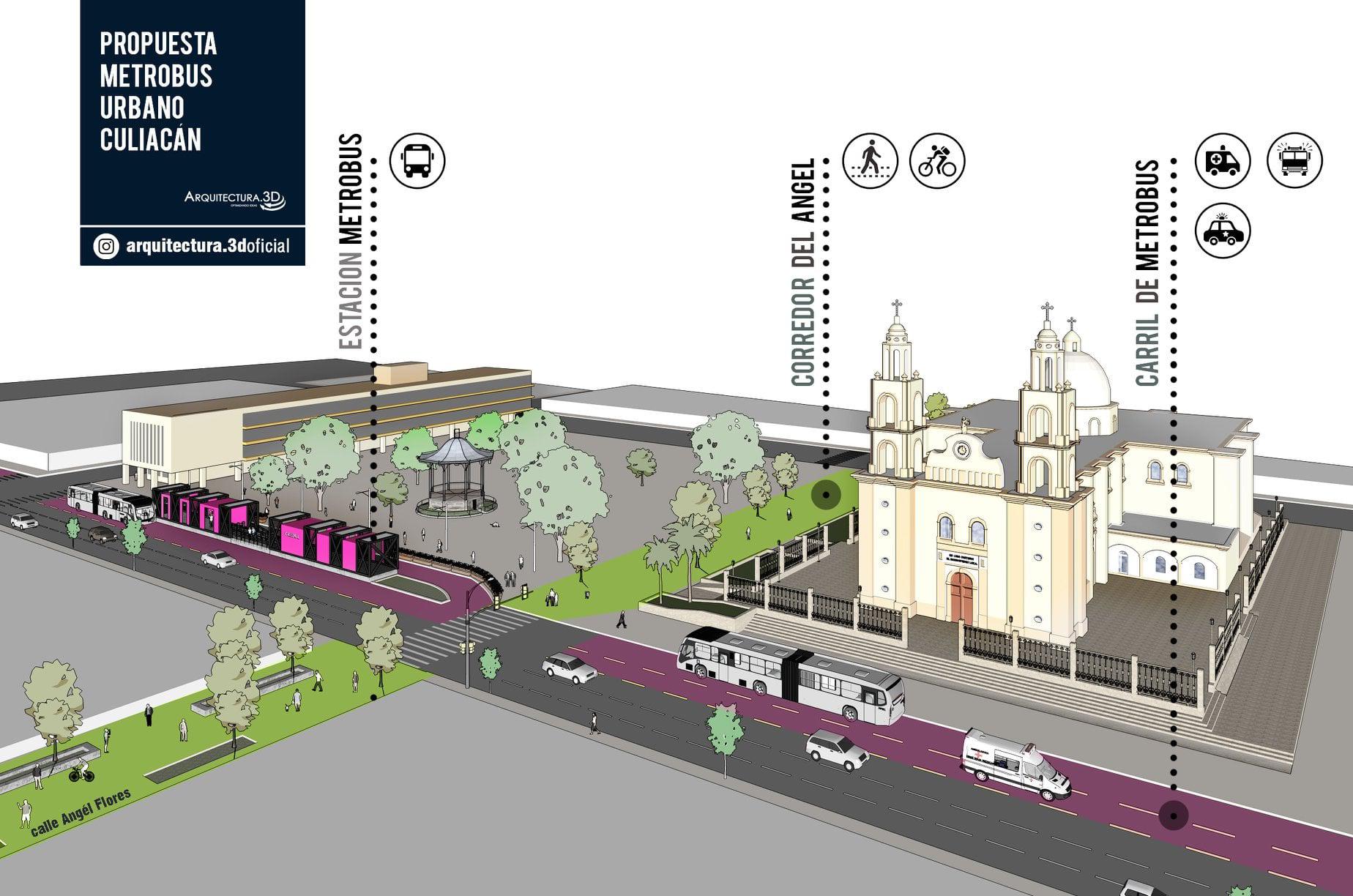 $!Metrobús se licitará en dos meses, anuncia Alcalde de Culiacán