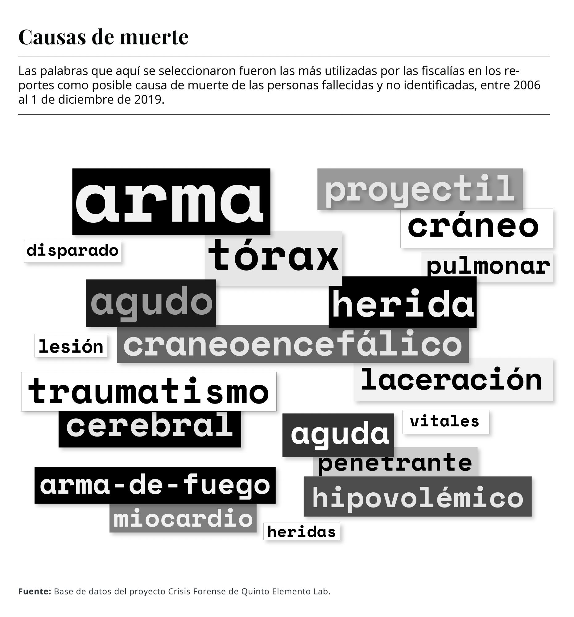$!Los no identificados en el país de los 100 mil desaparecidos