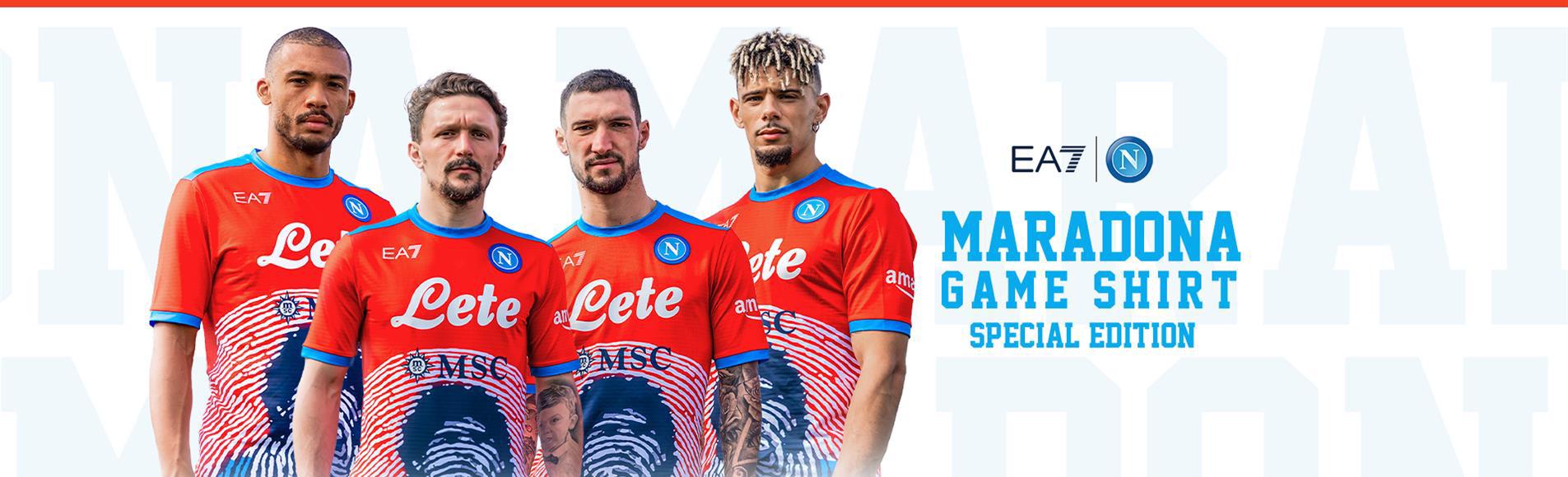 $!Napoli subastará camisetas dedicadas a Maradona para ayudar a refugiados ucranianos