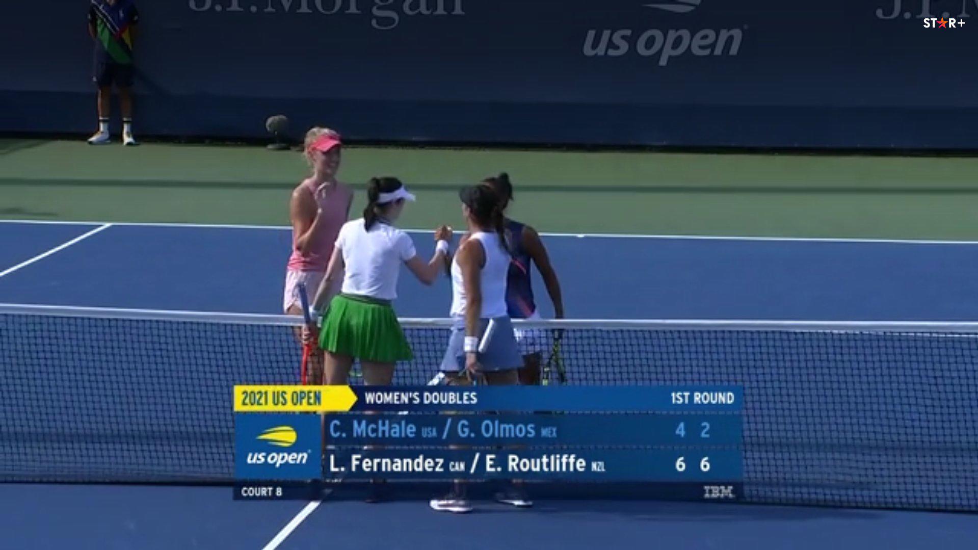 $!Mazatleca Giuliana Olmos cae en su debut en el US Open