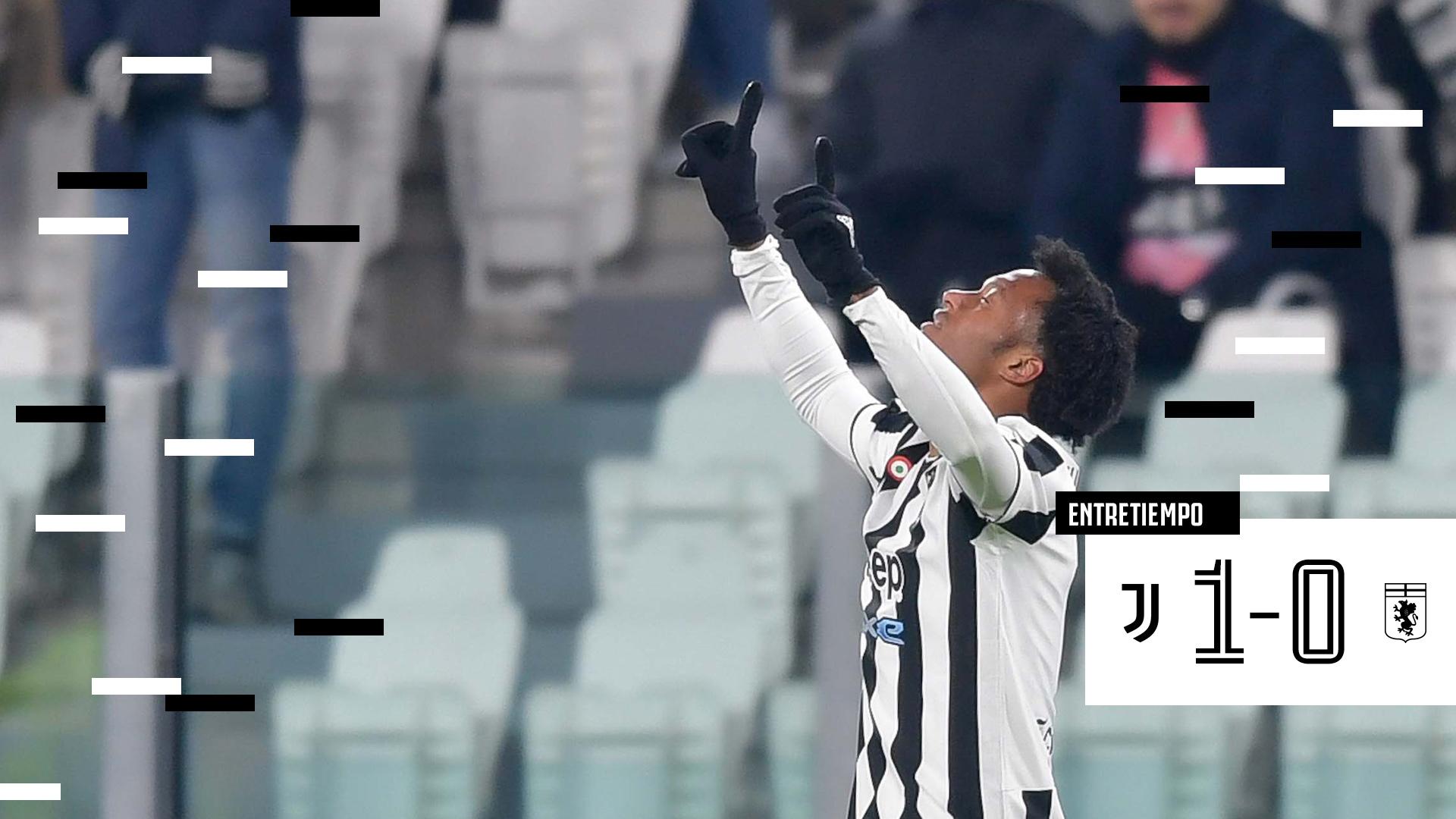 $!Cuadrado y Dybala comandan la victoria de la Juventus sobre el Genoa de Johan Vásquez