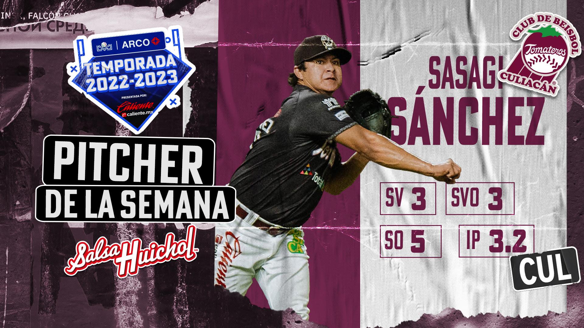 $!Sasagi Sánchez es el lanzador de la Semana en la LMP