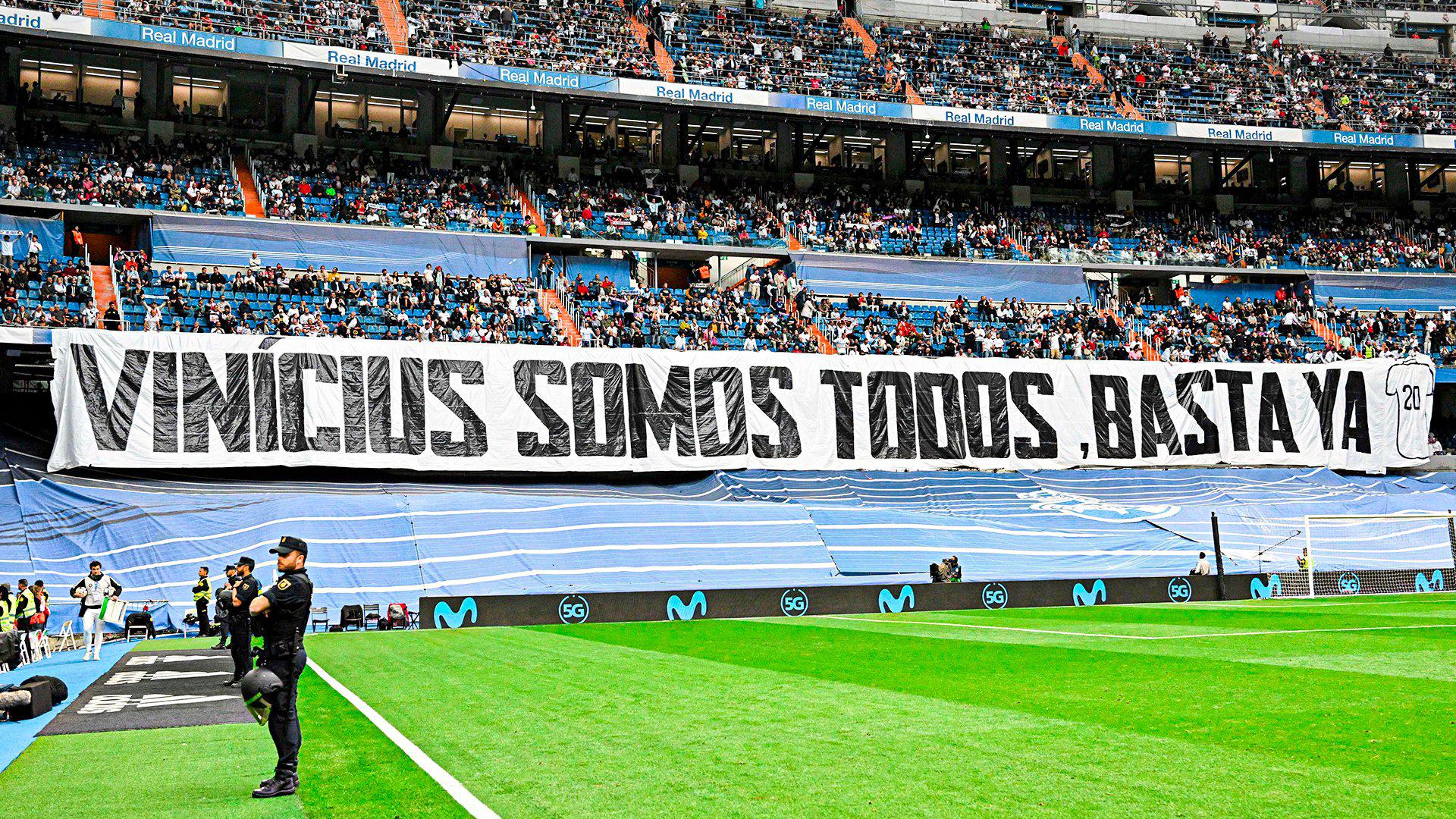 $!Real Madrid rinde homenaje a Vinicius en el Bernabéu