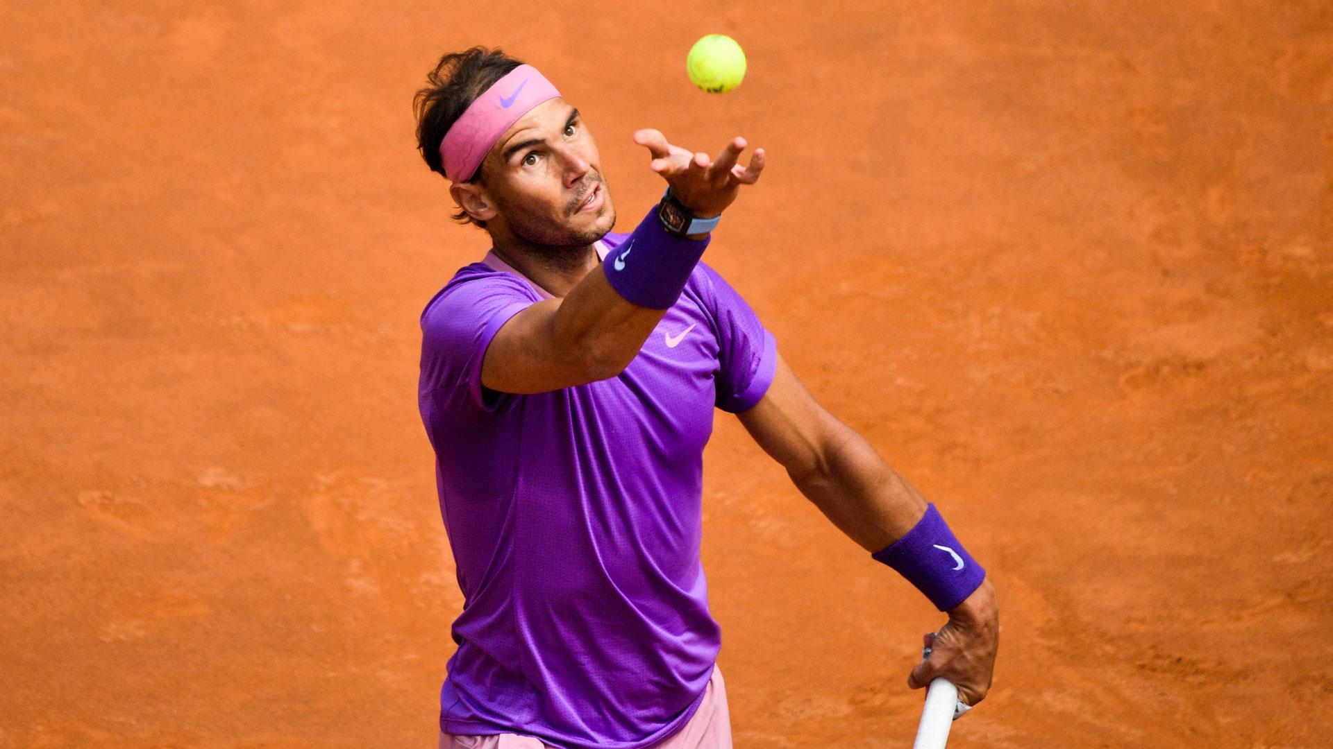 $!Rafa Nadal salva dos puntos para partido ante Shapovalov en Roma