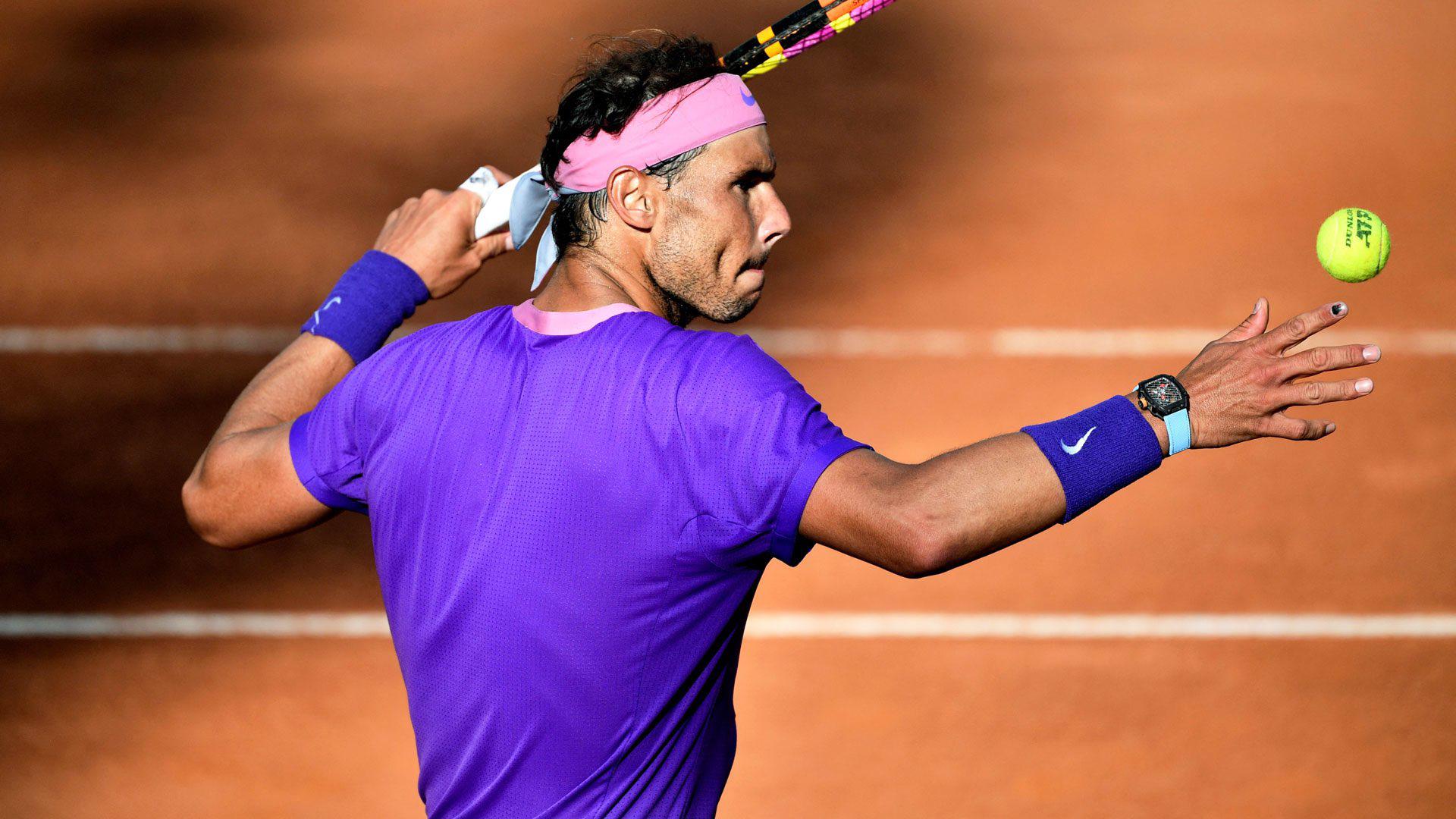 $!Rafa Nadal salva dos puntos para partido ante Shapovalov en Roma