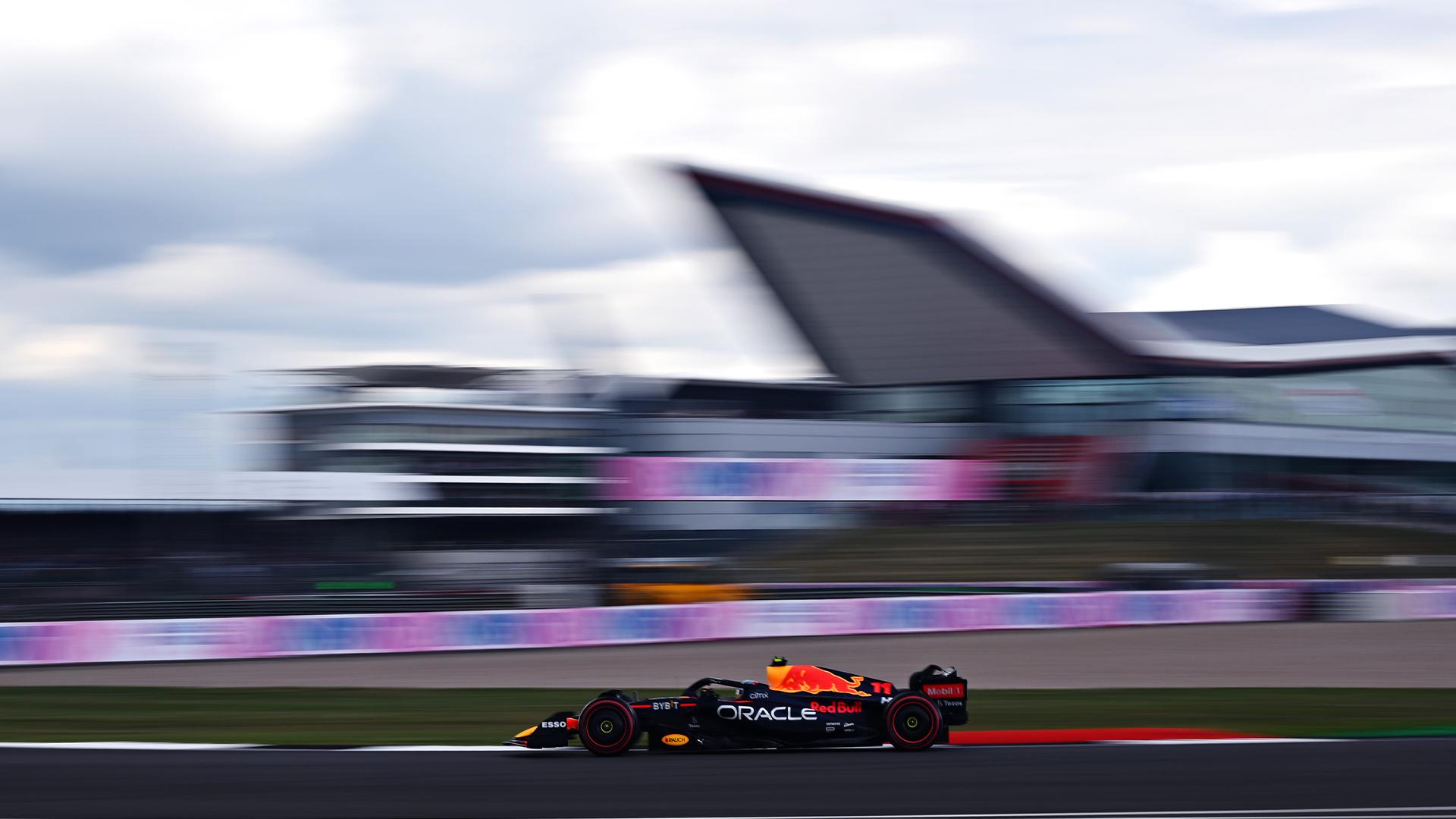$!Checo Pérez termina séptimo en segunda práctica del Gran Premio de Gran Bretaña