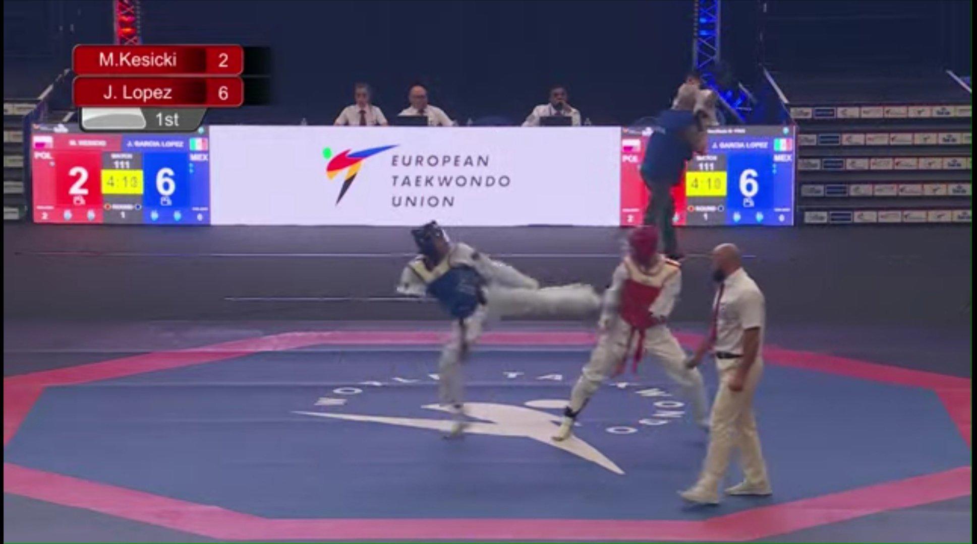 $!Juan Diego García se corona en Campeonato Europeo de TKD, en Manchester