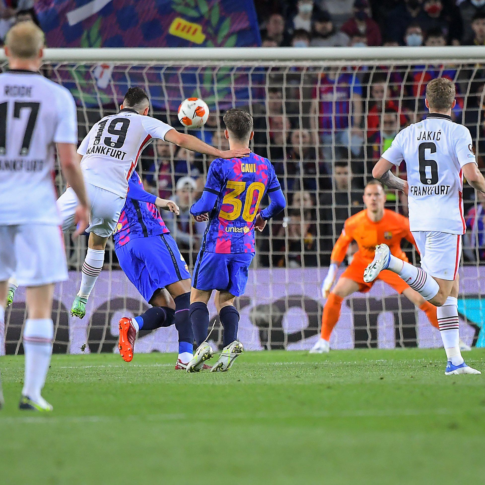 $!Barcelona no puede con el Eintracht Frankfurt y se despide de la Europa League
