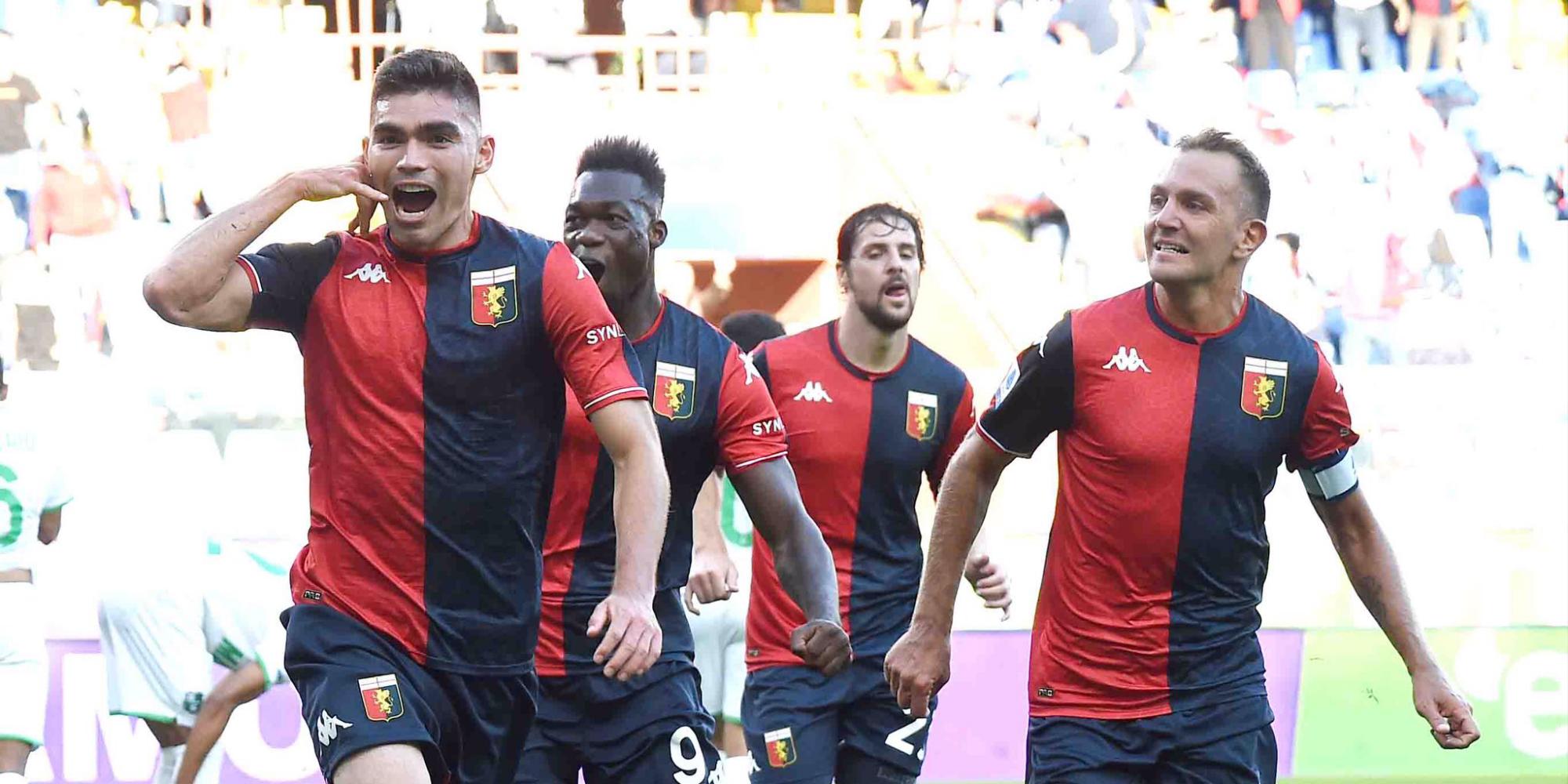 $!Johan Vásquez marca en su debut y rescata un punto para el Genoa ante el Sassuolo