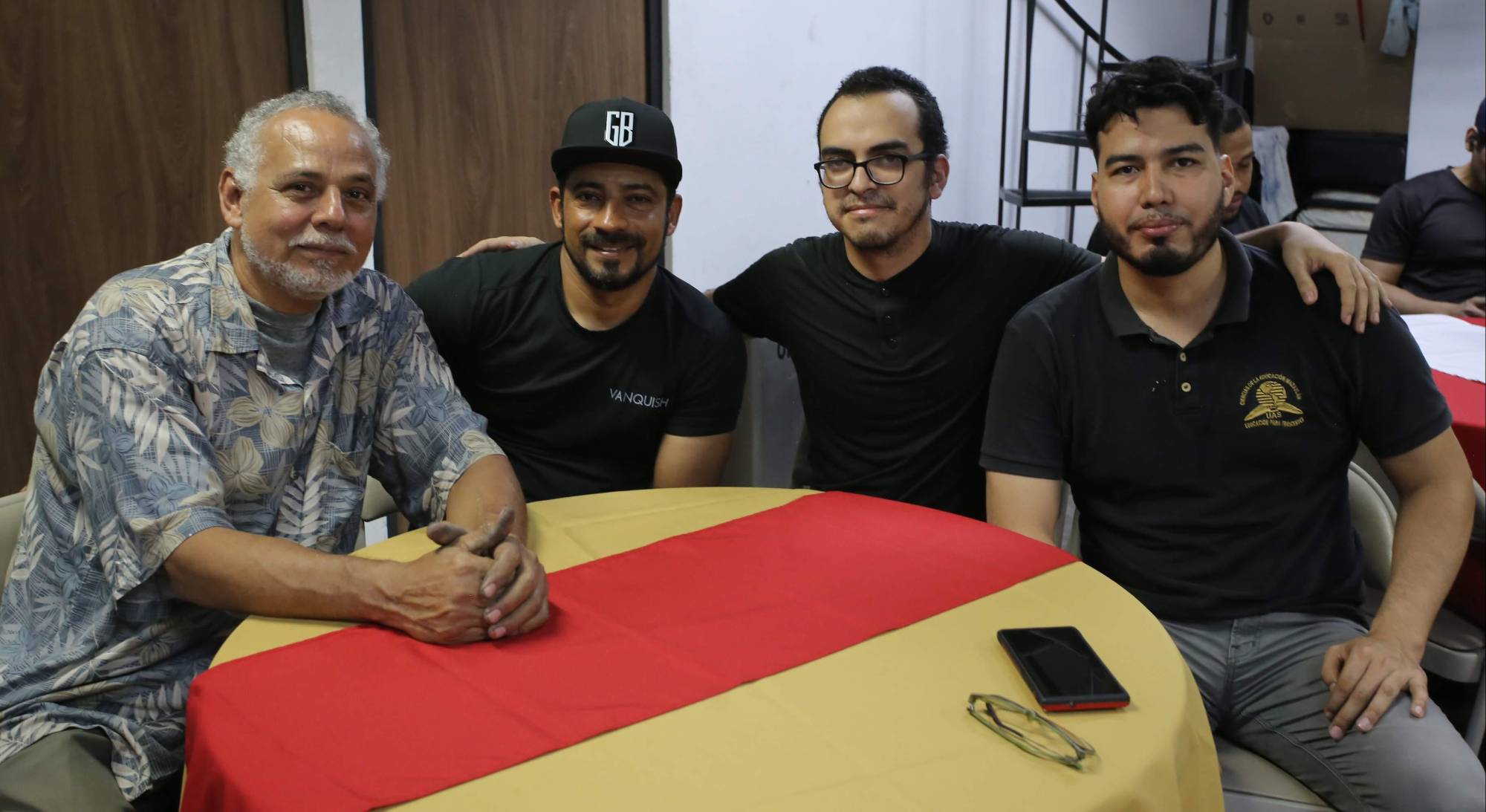 $!Gregorio Alegría, Daniel Estrada, Andrés Astorrona y Eder García.