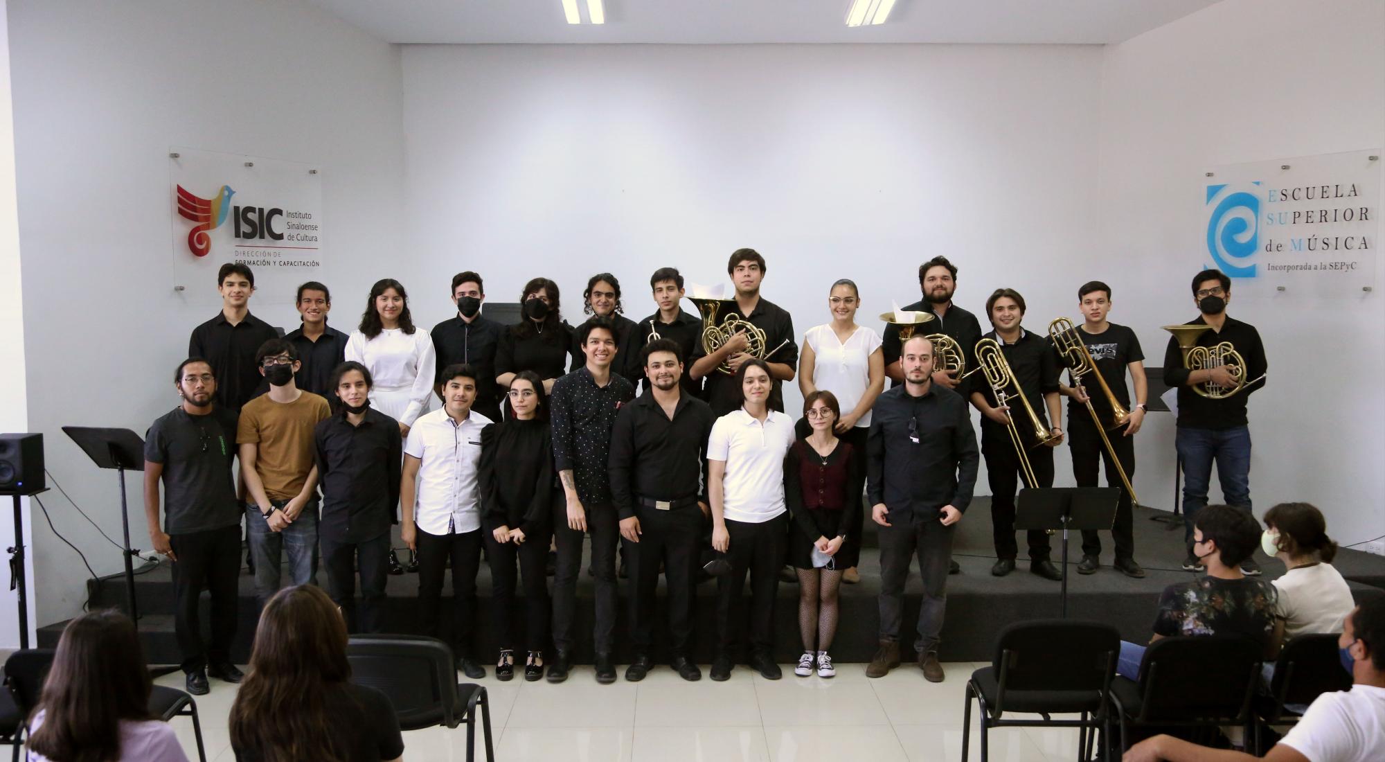 $!Los compositores en formación.