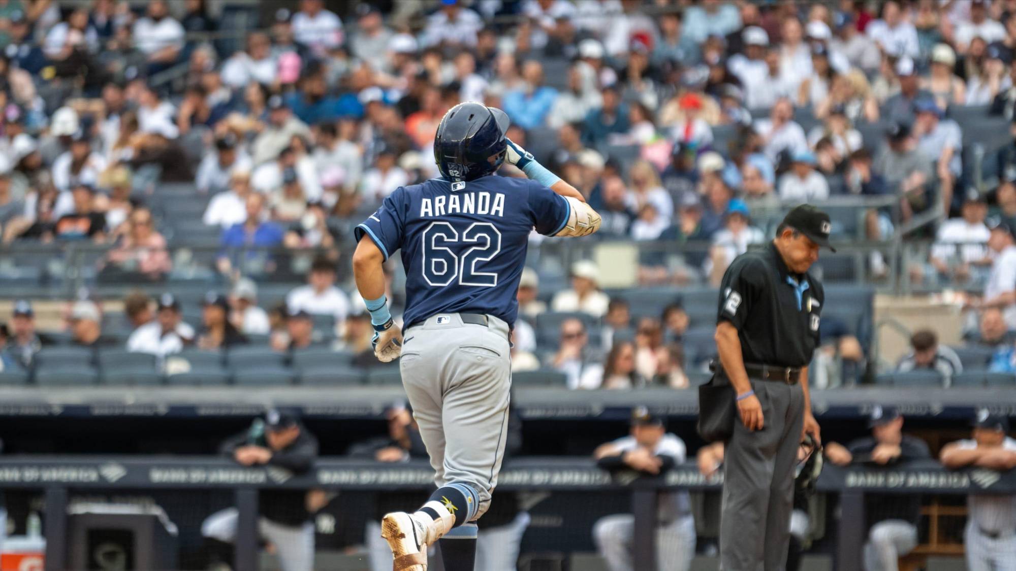 $!Arrasa mexicano Jonathan Aranda al bate con los Rays... y no es una casualidad