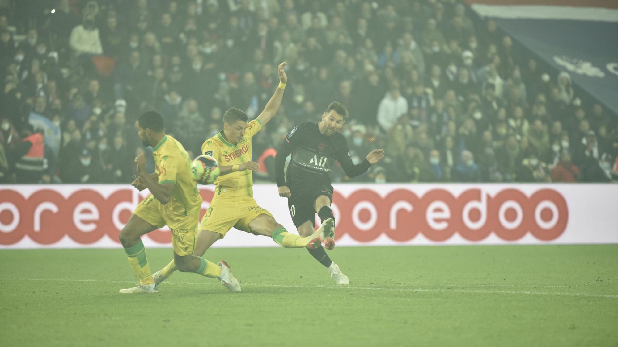 $!Messi se estrena como goleador en la Ligue 1 en el triunfo del PSG 3-1 ante Nantes