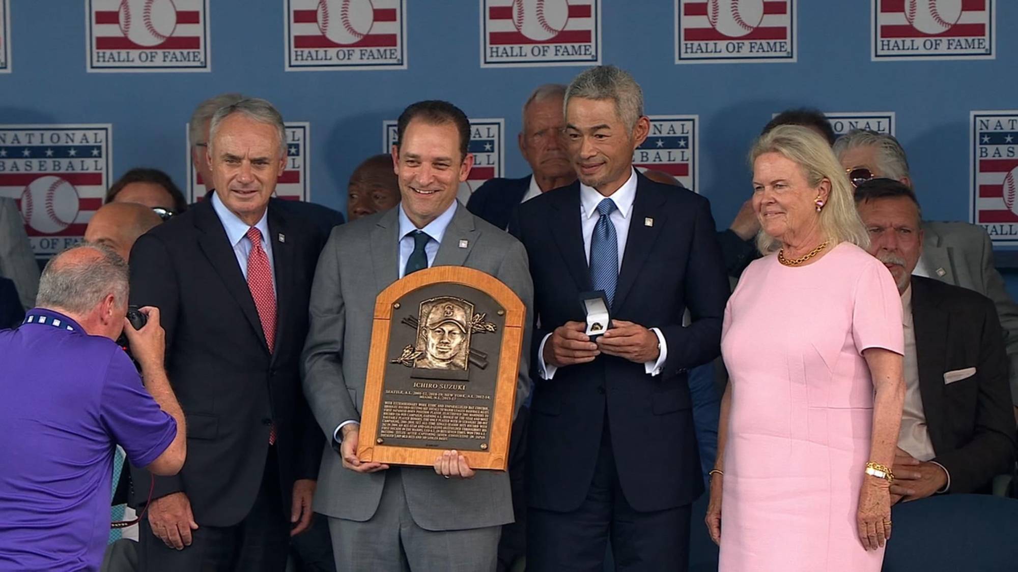 $!Suzuki, Sabathia, Wagner, Parker y Allen son exaltados al Salón de la Fama