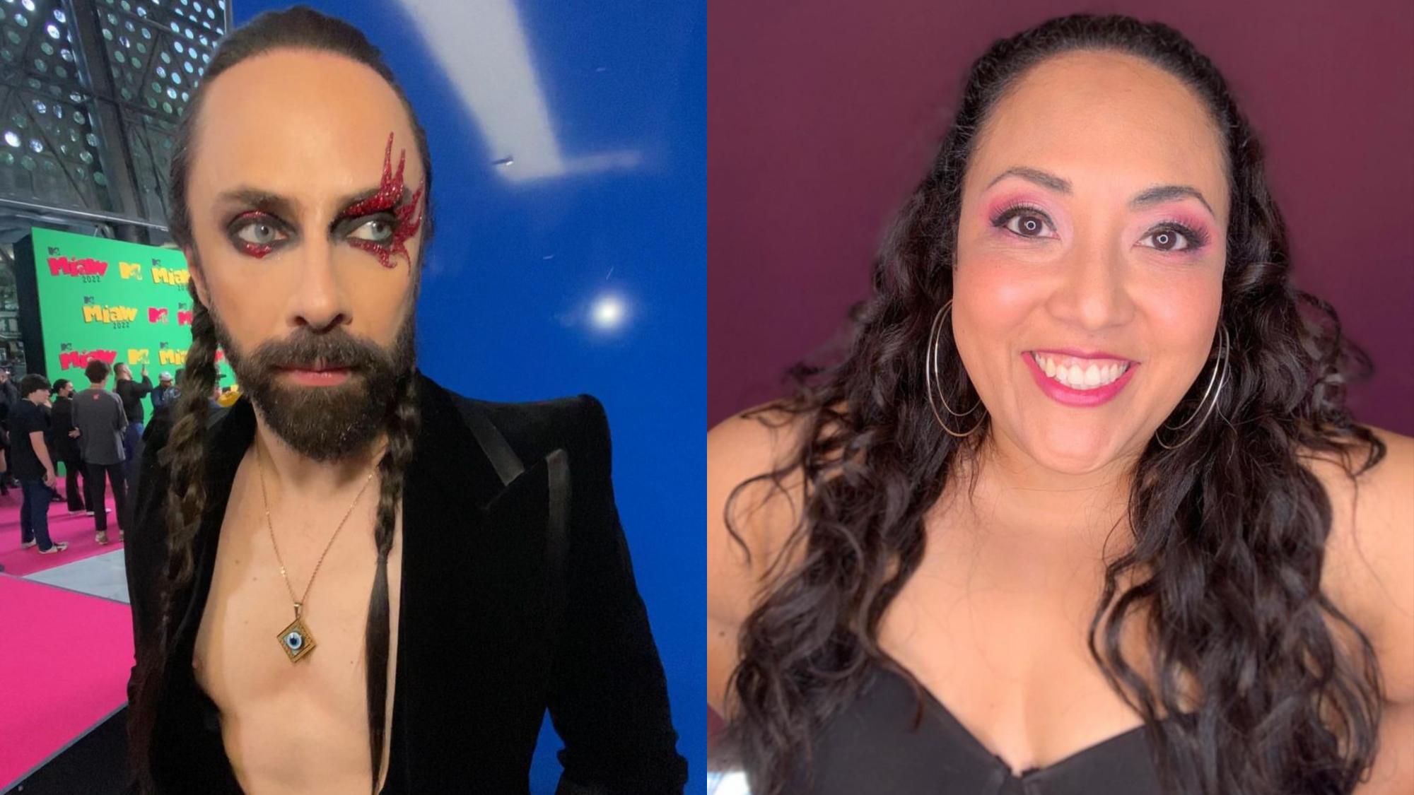 $!Jay de la Cueva y Michelle Rodríguez.