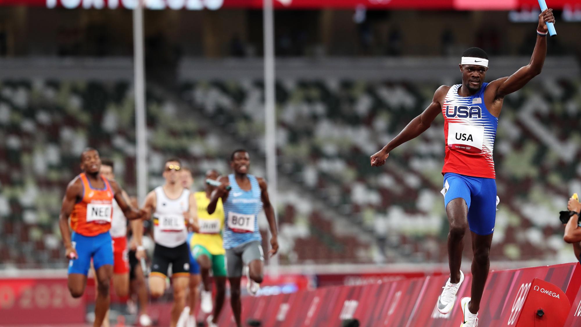 $!Estados Unidos logra el doblete en los relevos 4x400 m de Tokio 2020